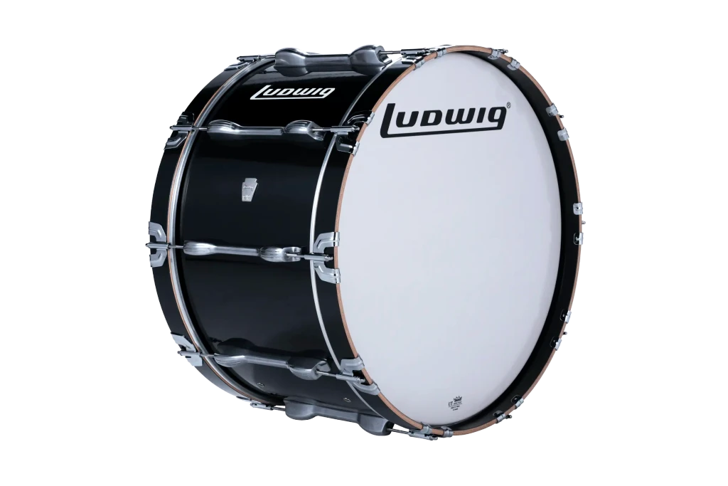 LU2MB24ACB Ludwig 14X24 ULT2 BASS DRUM BLACK