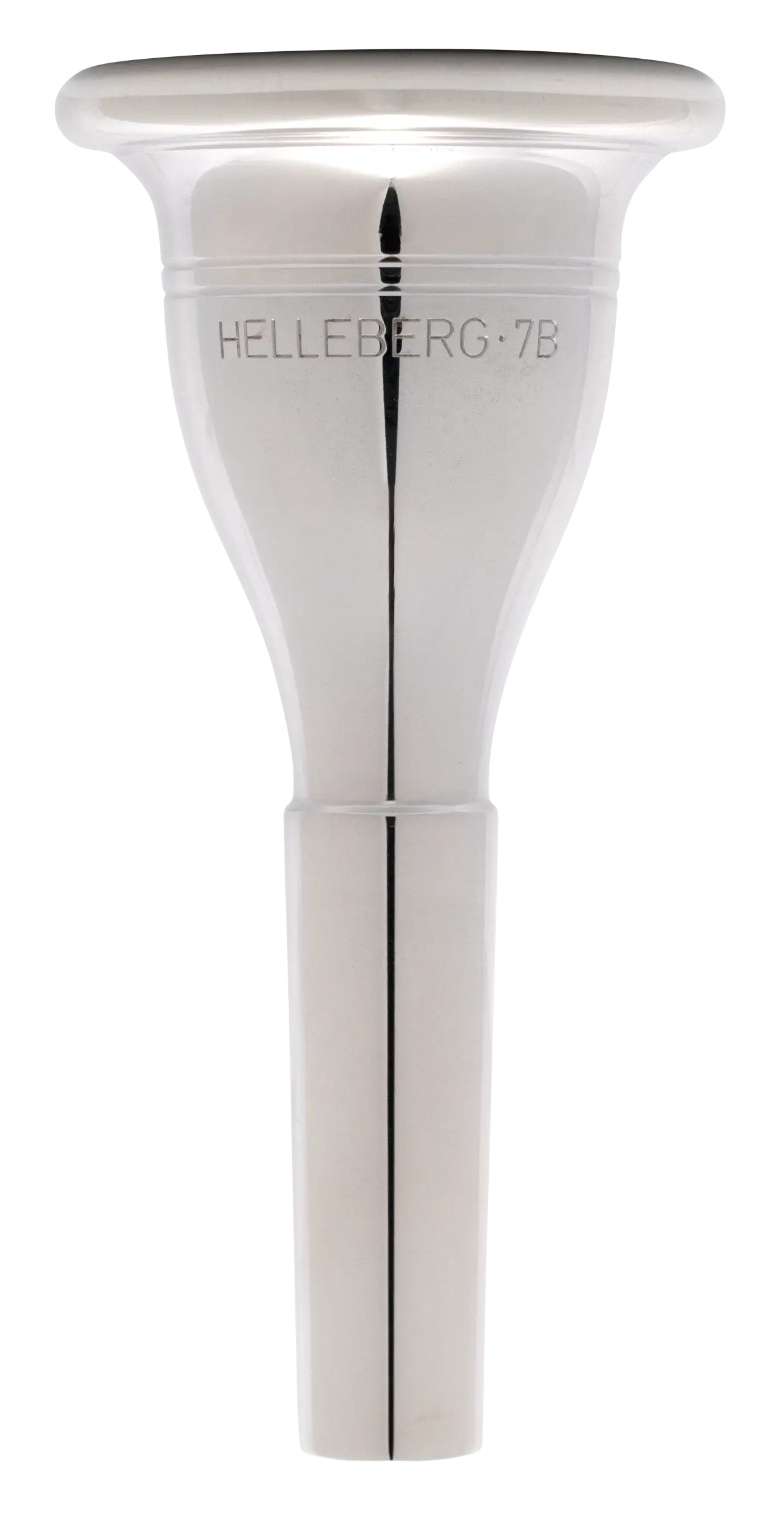 1207B Helleberg Standard Tuba Mouthpiece - zoomed in
