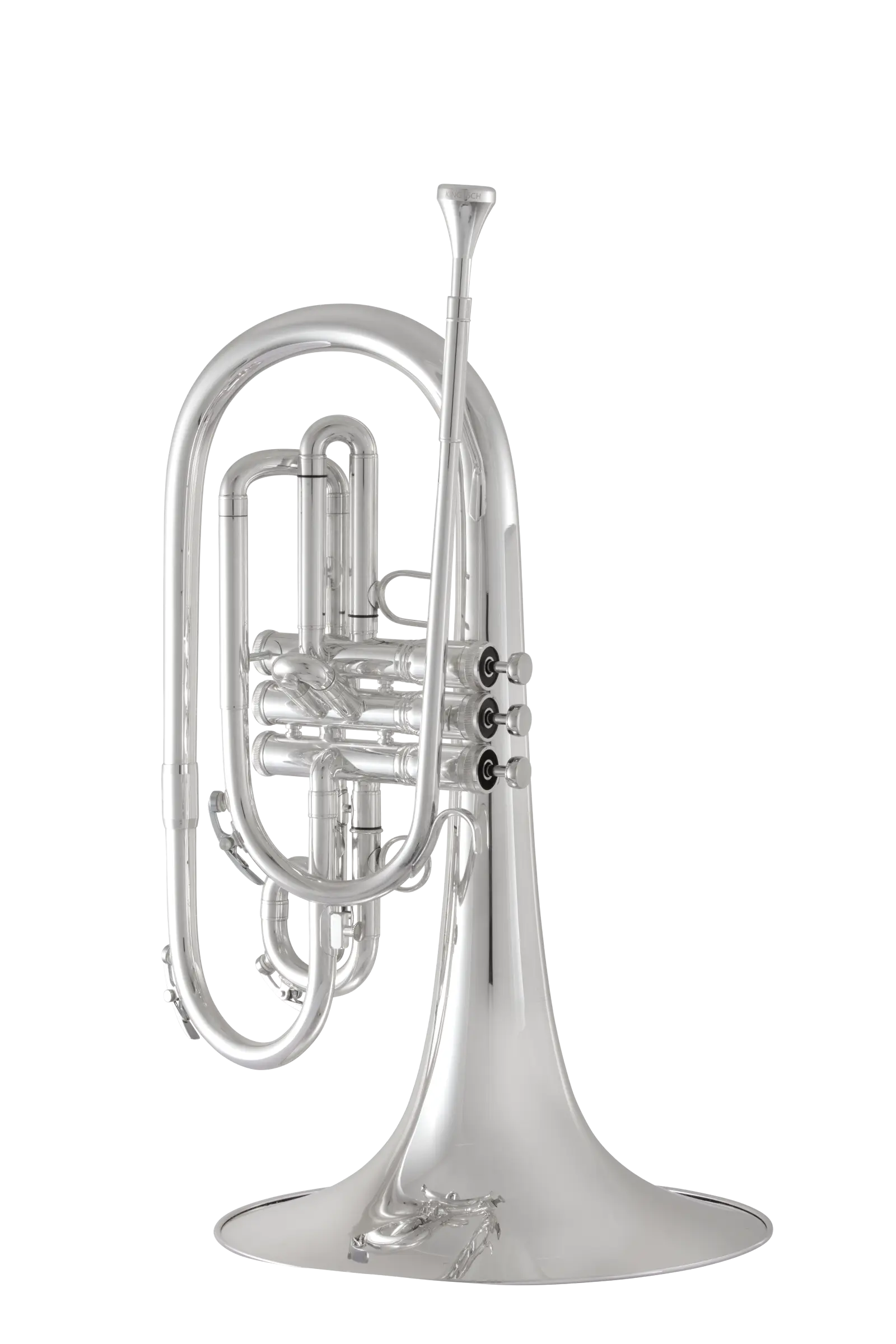 KMH611S King Standard Stepup Mellophone - zoomed in