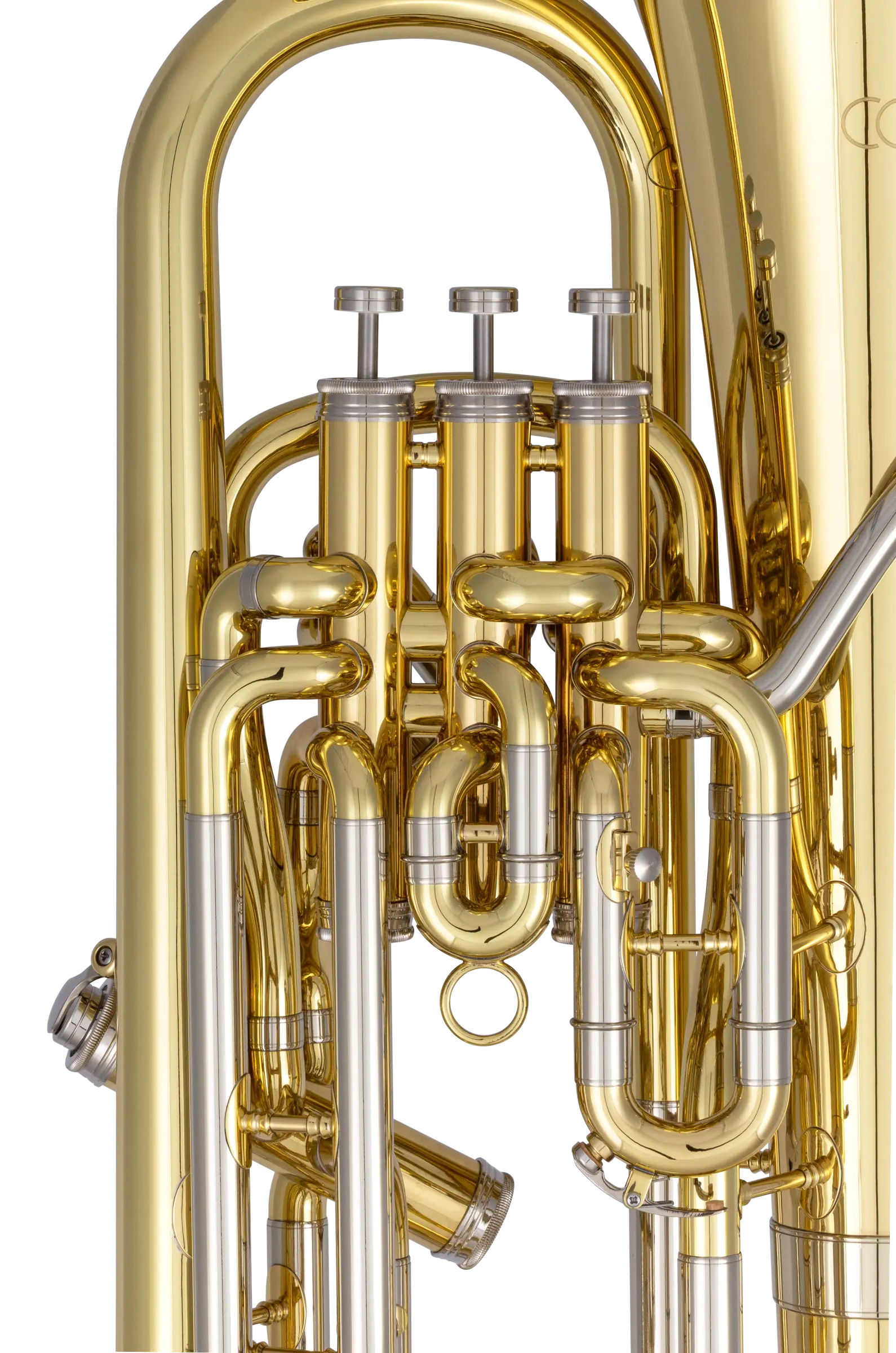 CEU611 Conn Professional Euphonium - zoomed in
