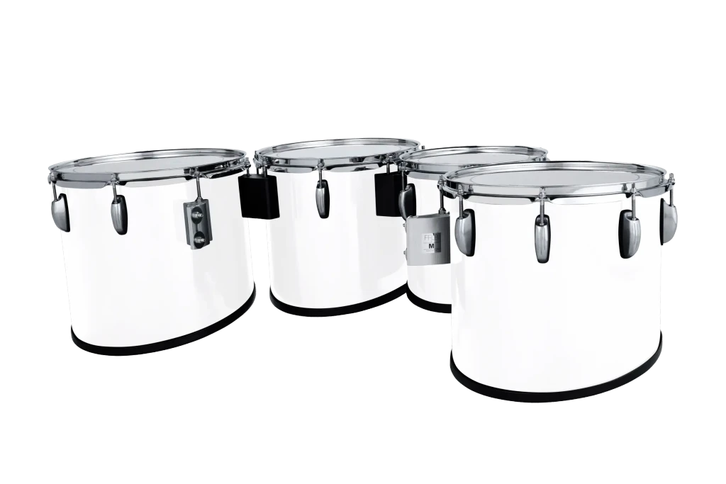 LU2MT0234ACW Ludwig ULT2 LG QUAD TENORS WHITE