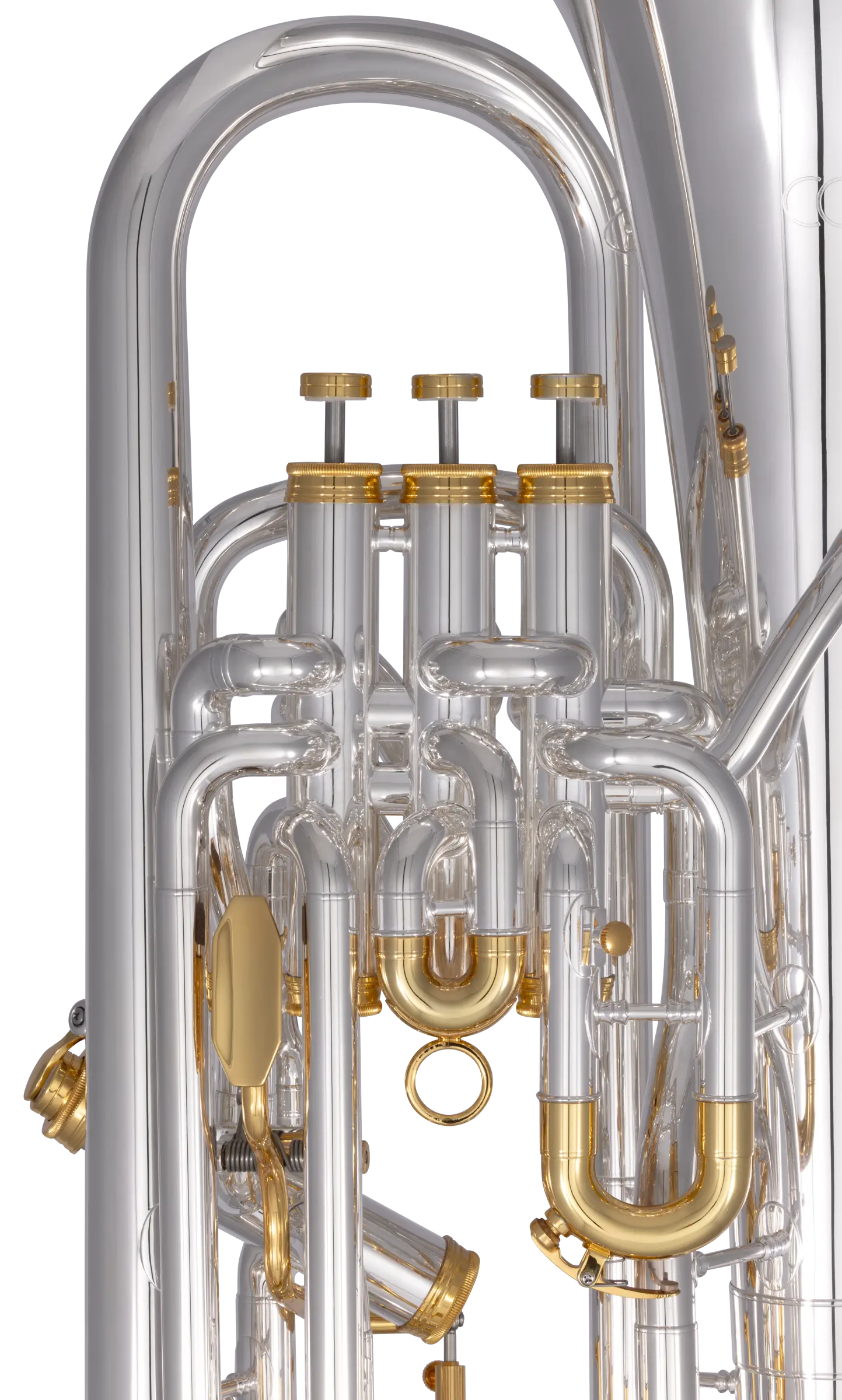 CEU611SGT Conn Professional Euphonium - zoomed in