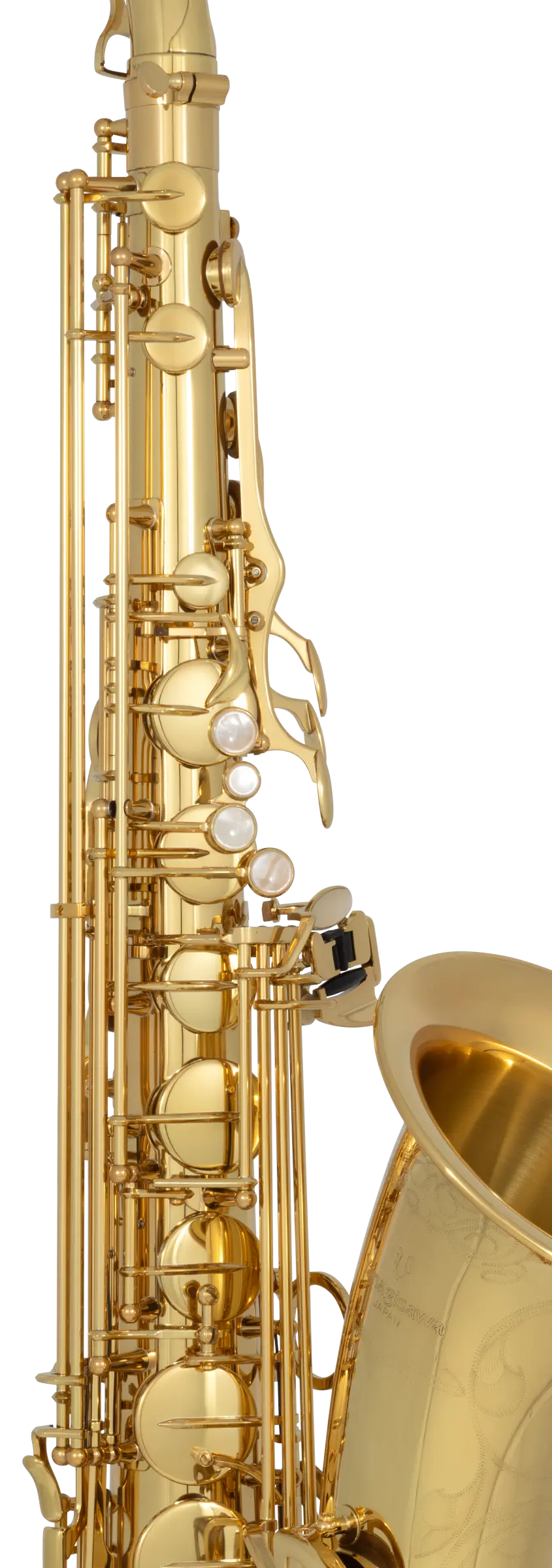 TWO10 Yanagisawa Professional Tenor Saxophone - zoomed in