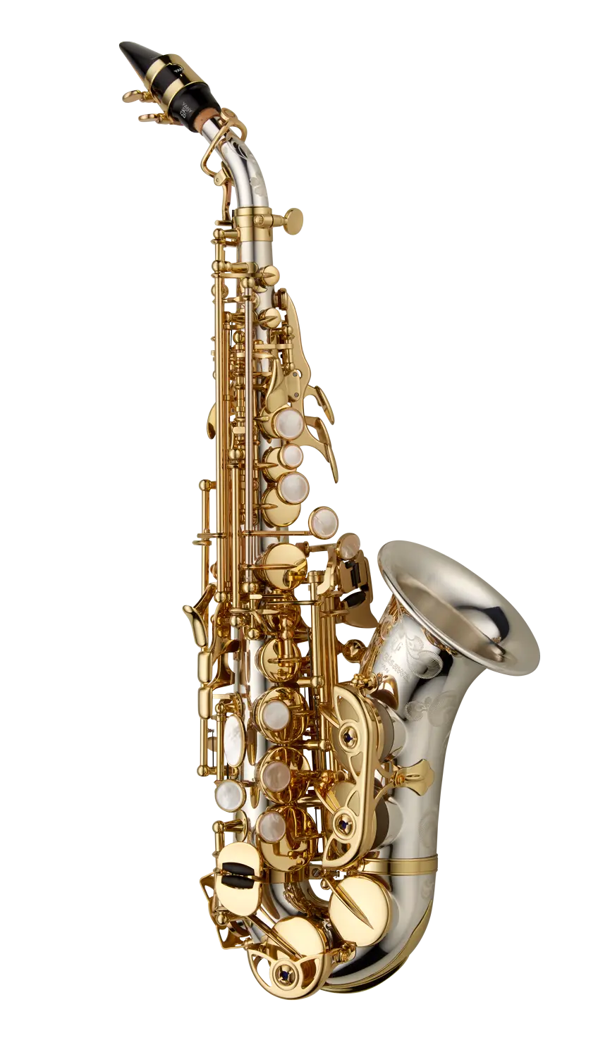 SCWO37 Yanagisawa EbSoprano Standard Professional SterlingSilver - zoomed in