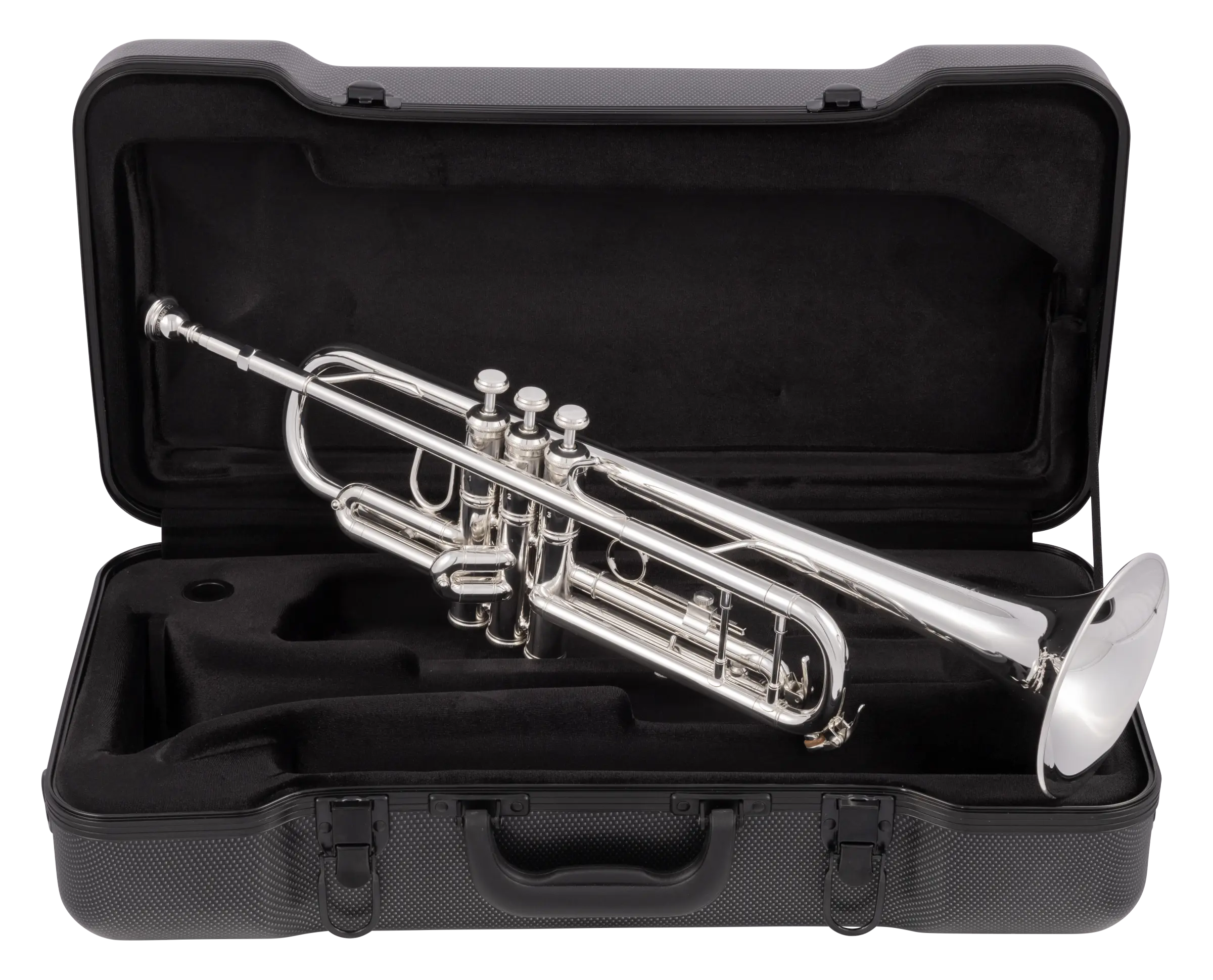 BTR302S Bach Beginner Trumpet - zoomed in