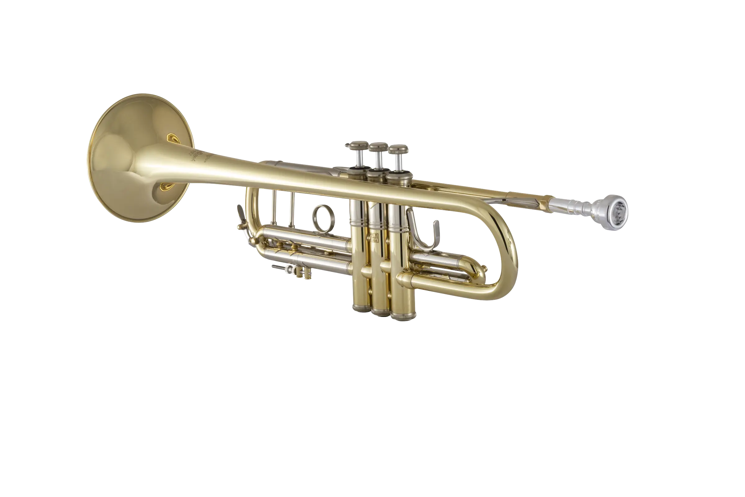 19043 Bach Professional Trumpet - zoomed in