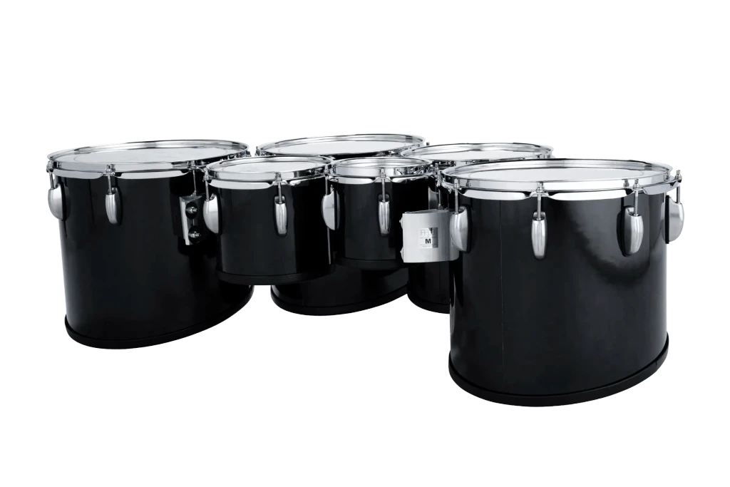 LU2MT680234ACB Ludwig ULT2 XL HEX TENORS BLACK