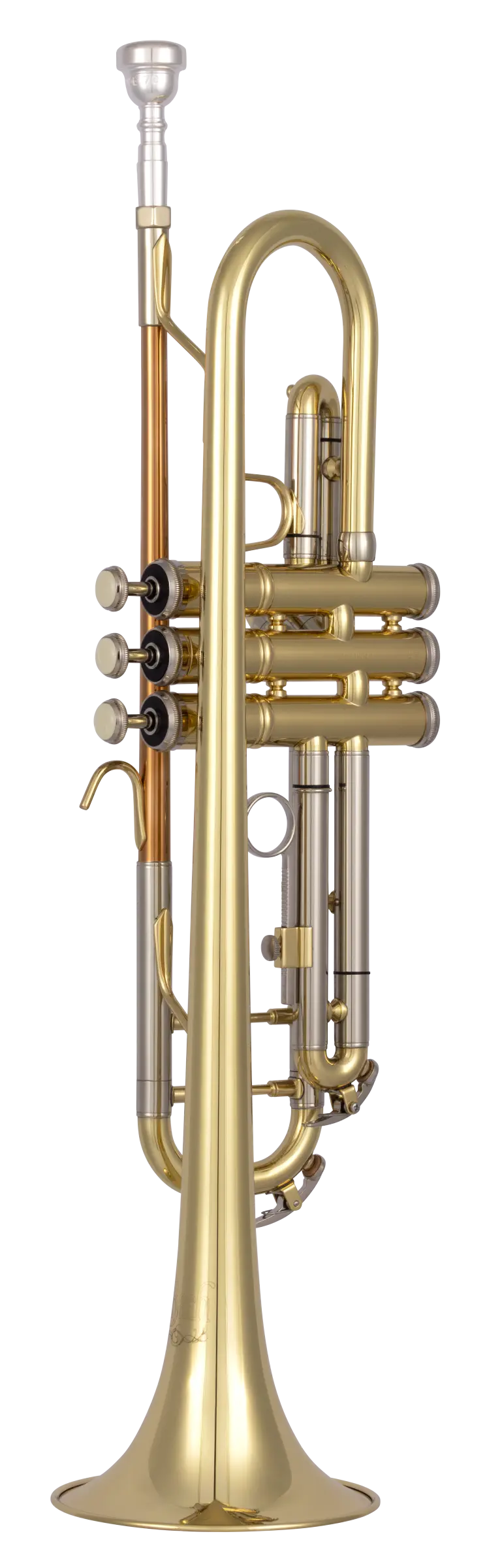 BTR202 Bach Student Trumpet - zoomed in