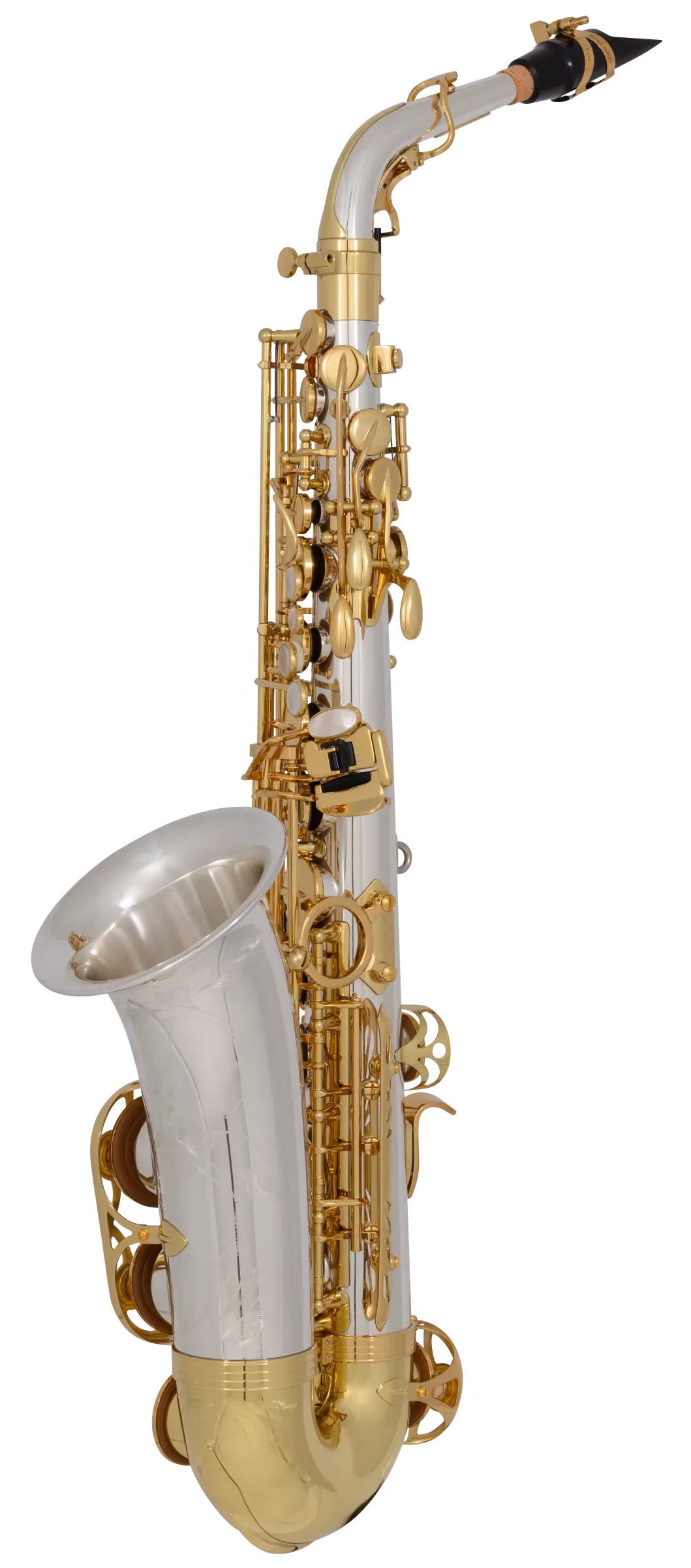 AW035 Yanagisawa Professional Alto Saxophone - zoomed in