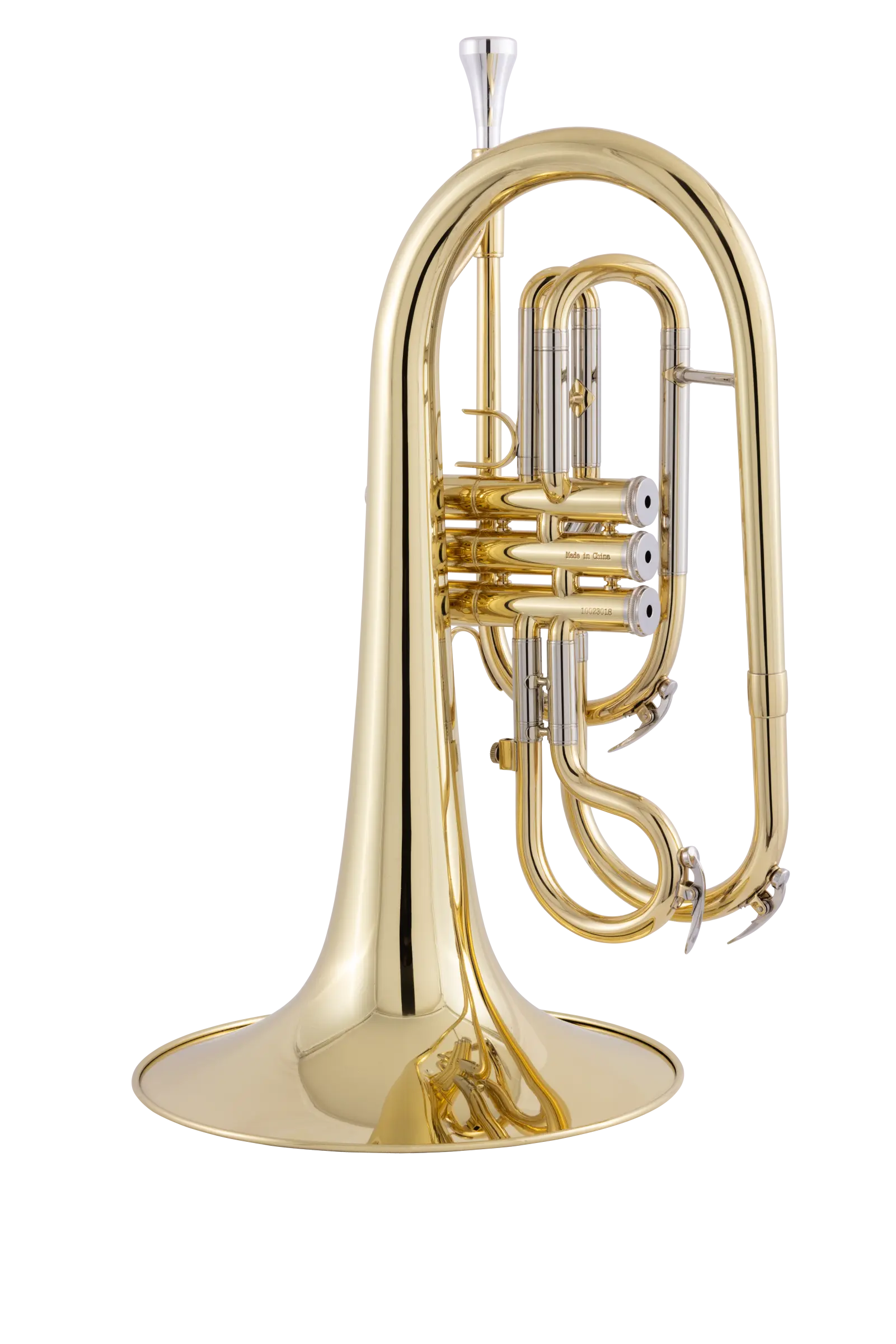 KMP411 King Intermediate Mellophone - zoomed in
