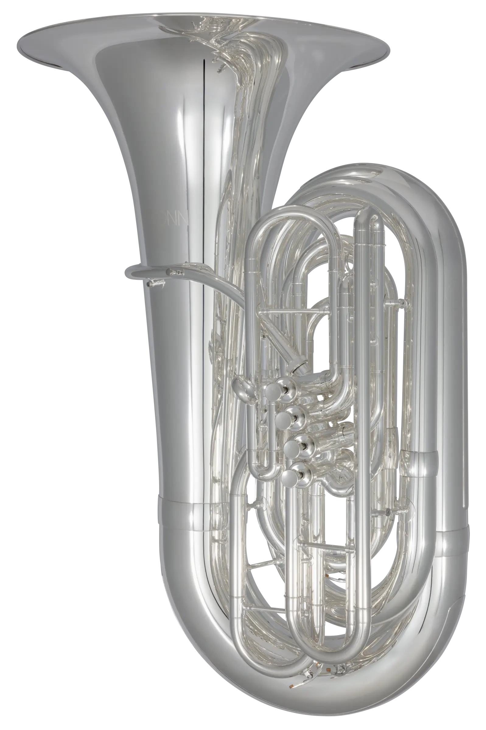 CBB6124S Conn Professional Tuba - zoomed in