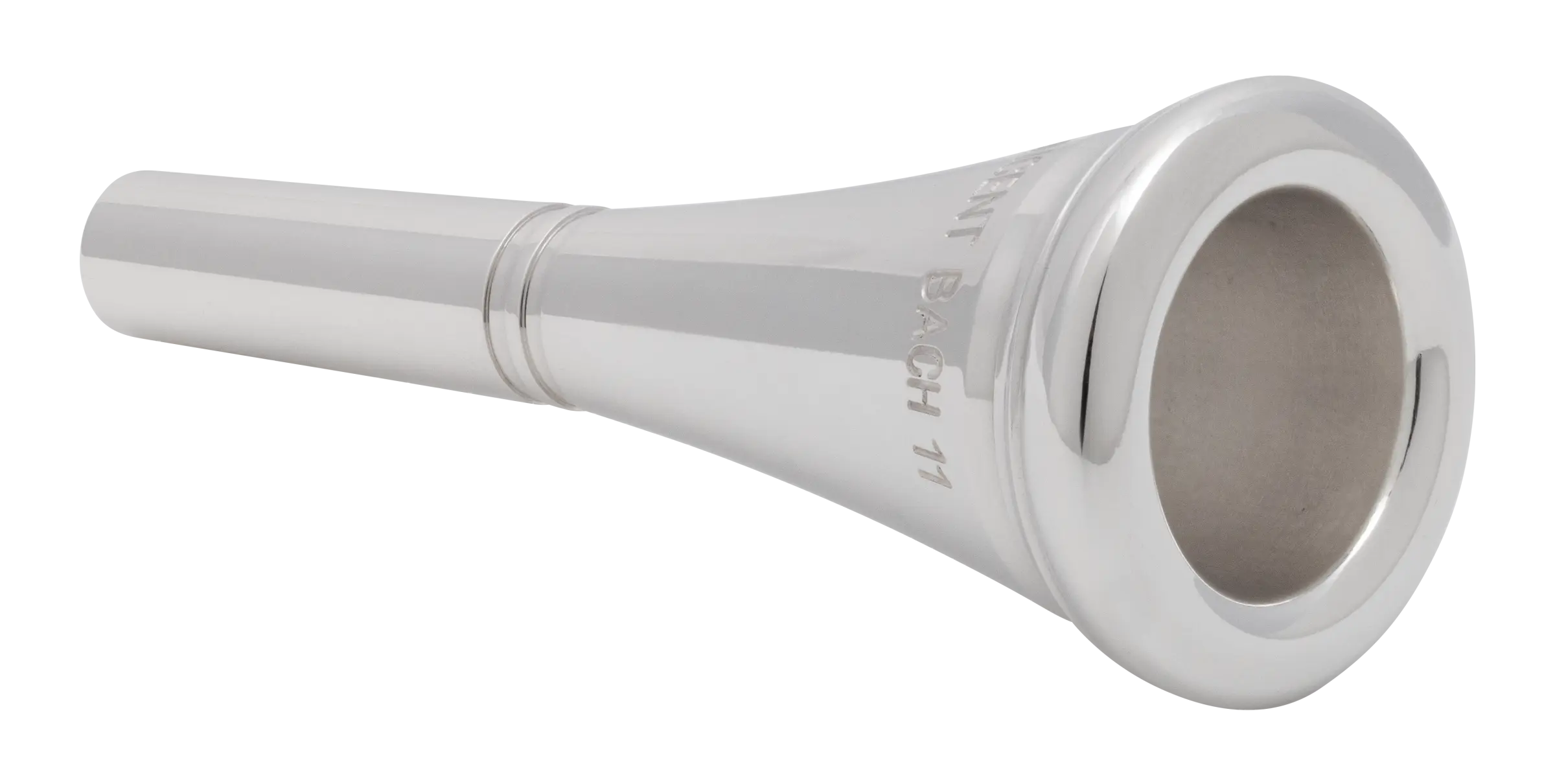 33611 Bach Standard French Horn Mouthpiece - zoomed in