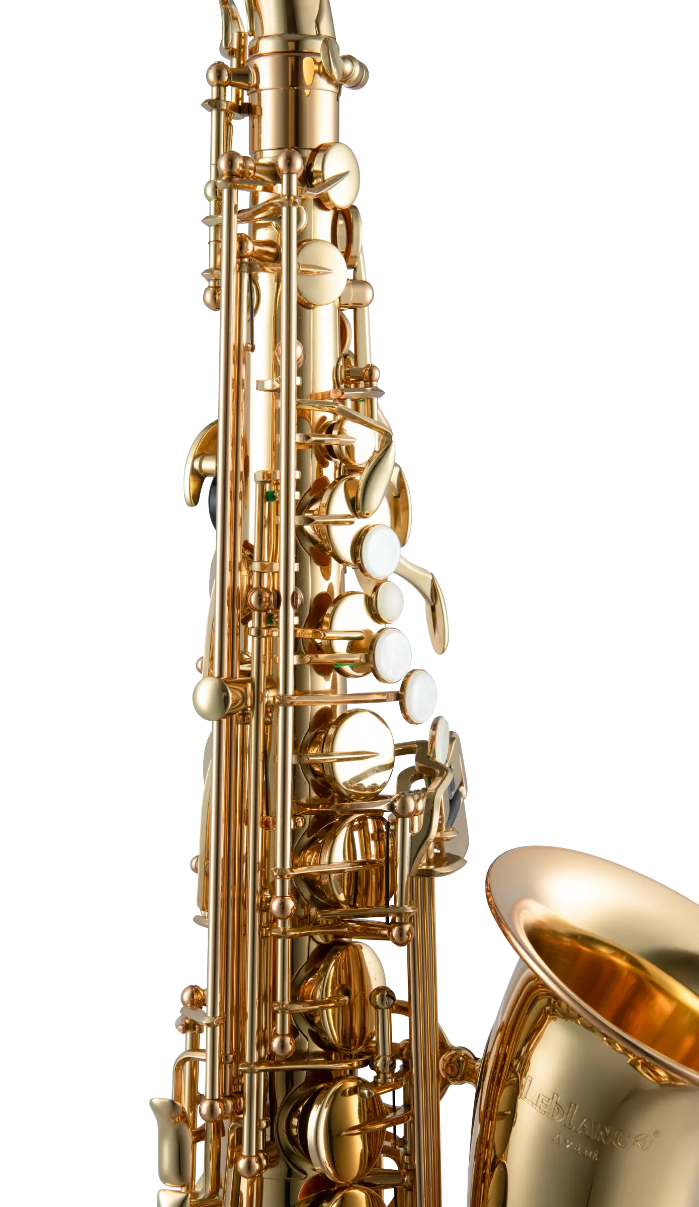 LAS511 LeBlanc Advanced Alto Sax - zoomed in