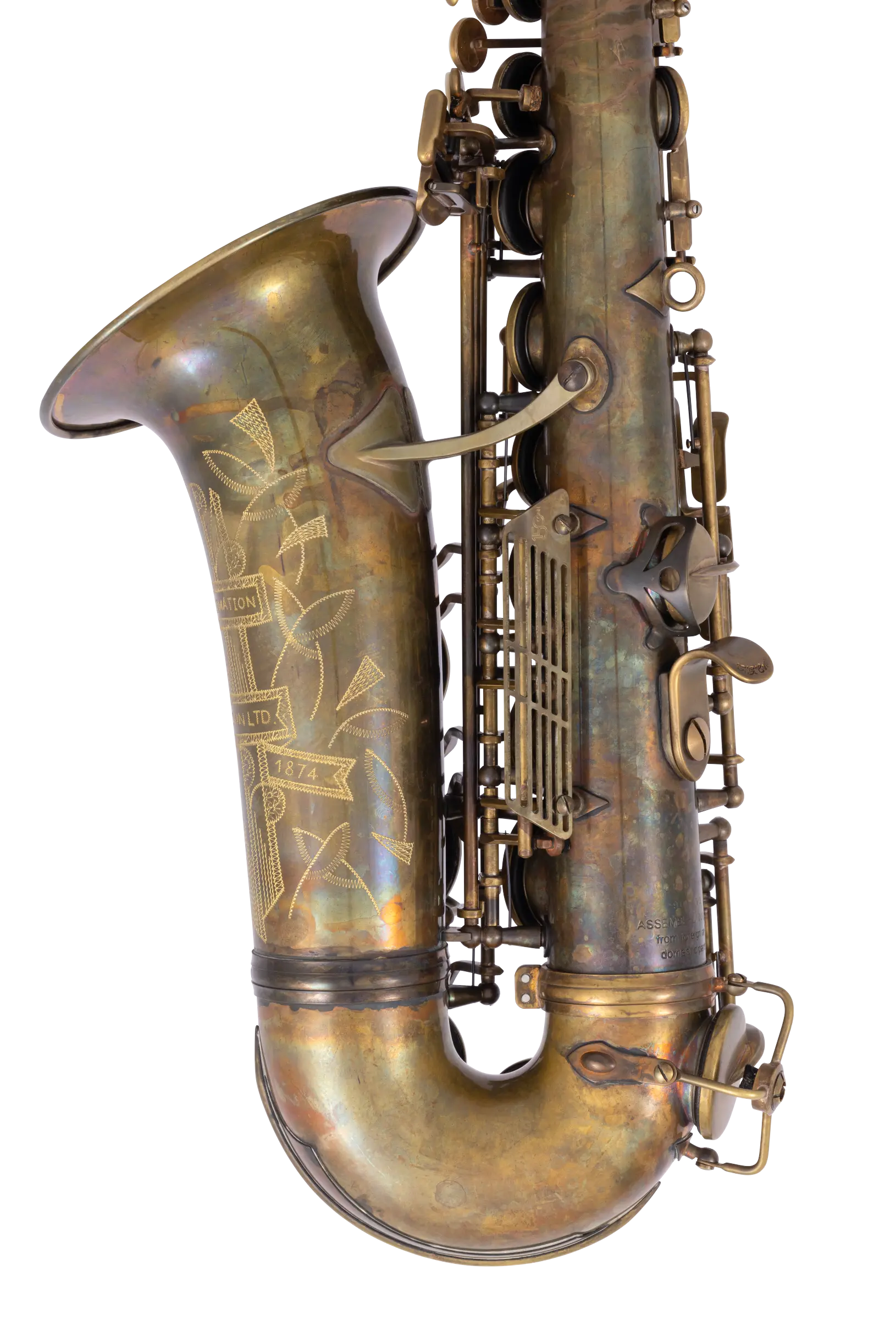 CAS811LTD150 Conn Ltd Professional Alto Saxophone - zoomed in