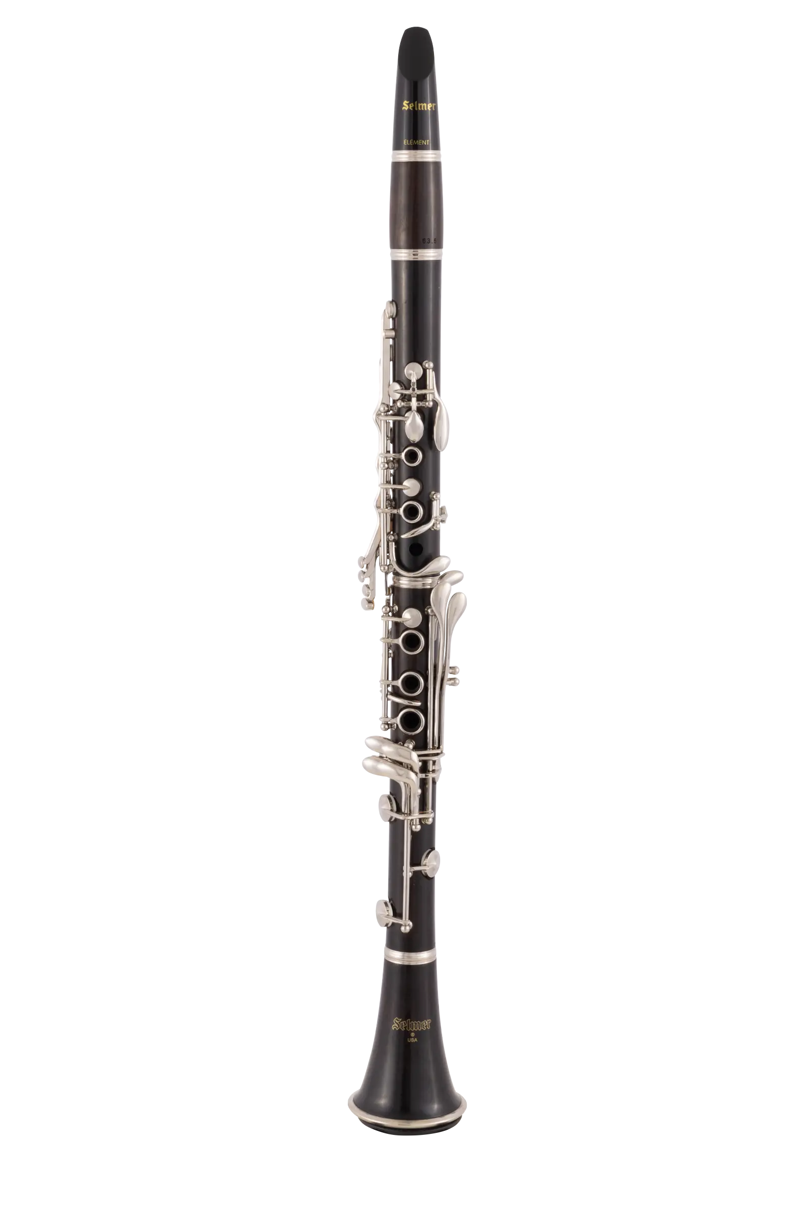 SCL411N Selmer Student Clarinet - zoomed in
