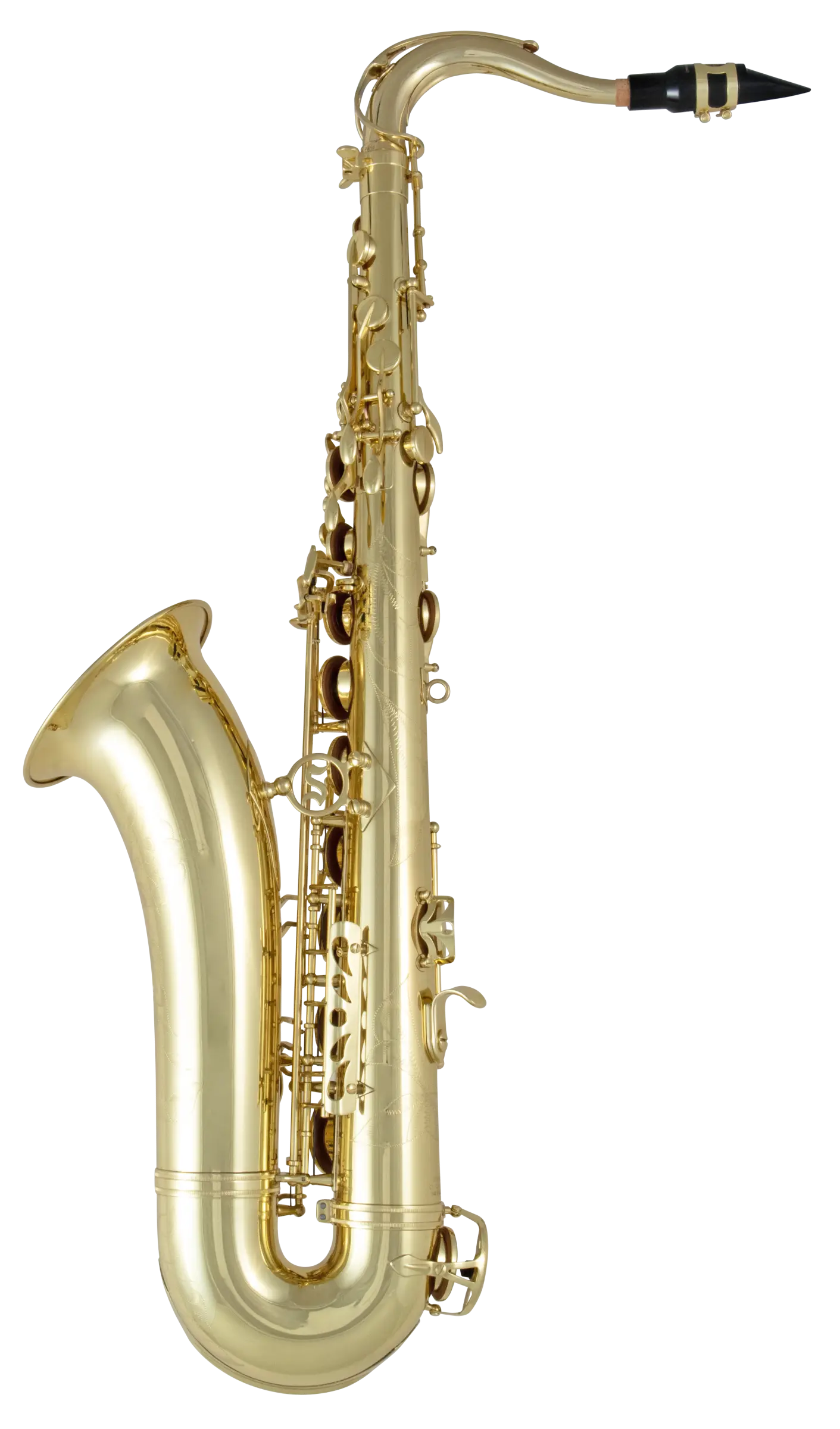 STS711 Selmer Standard Tenor Saxophone - zoomed in