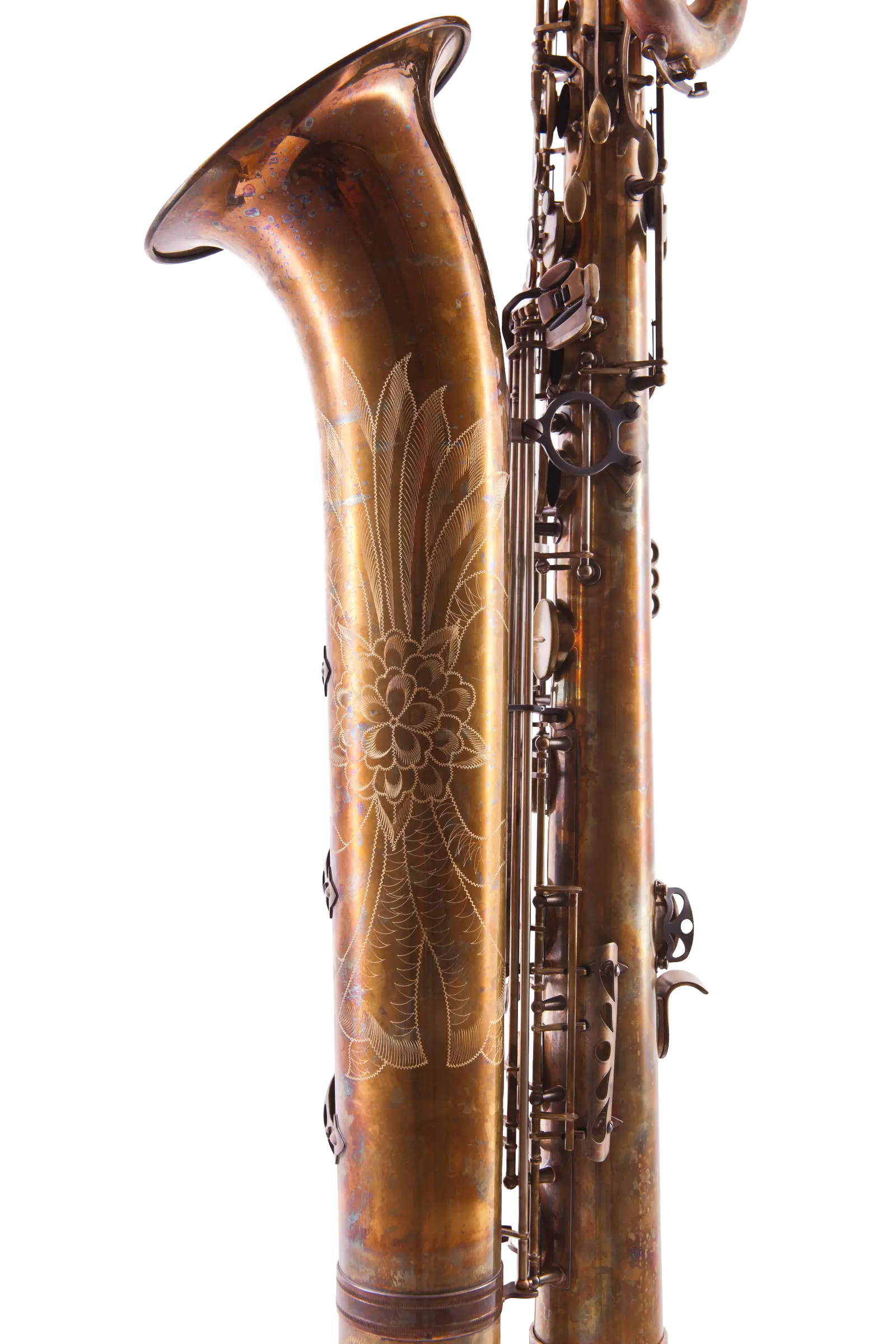 LBS711AB Leblanc Bari Saxophone - zoomed in