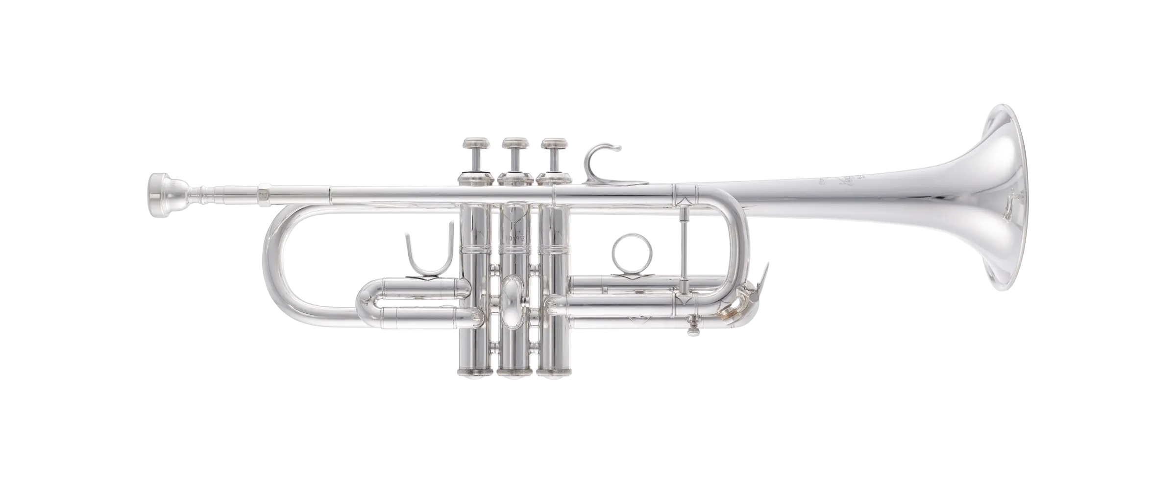 C190SL229 Bach C Trumpet - zoomed in