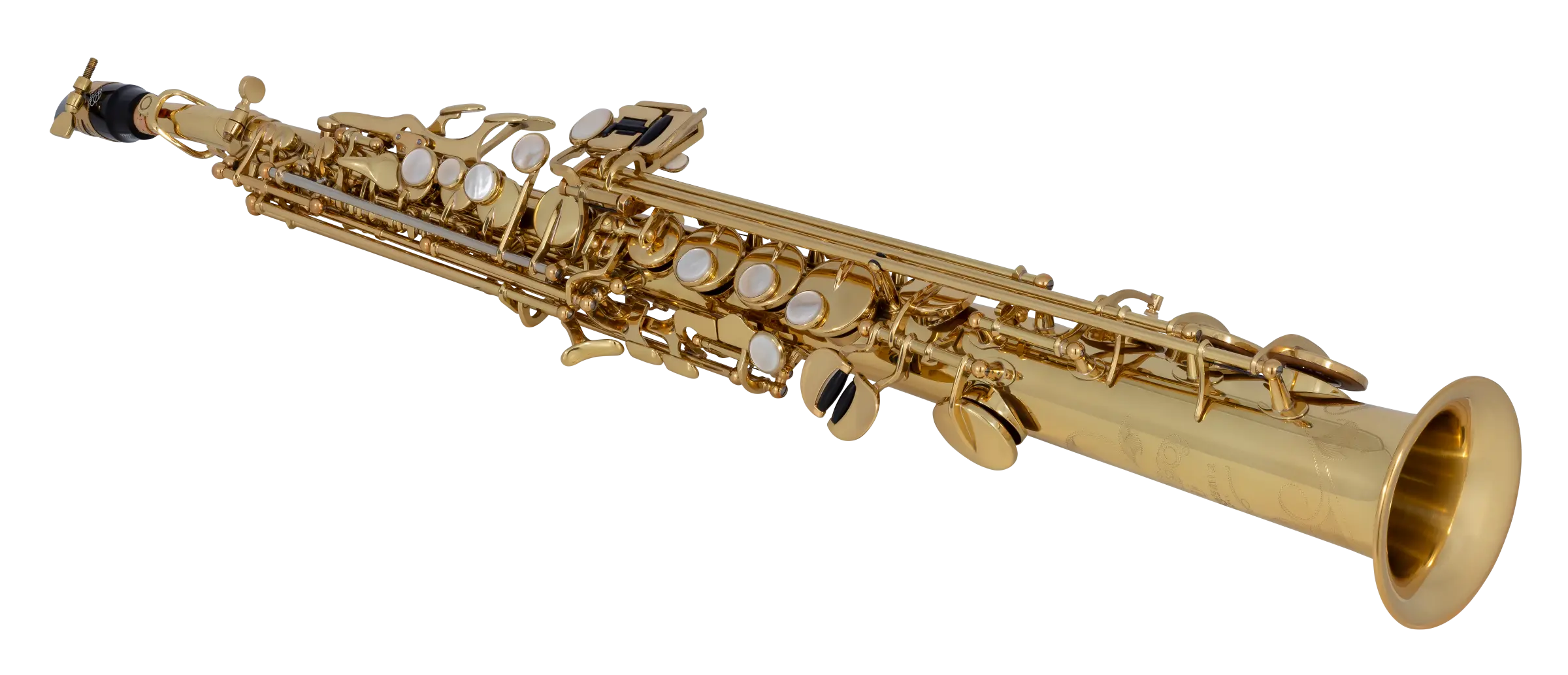 SWO10 Yanagisawa Professional Soprano Saxophone - zoomed in