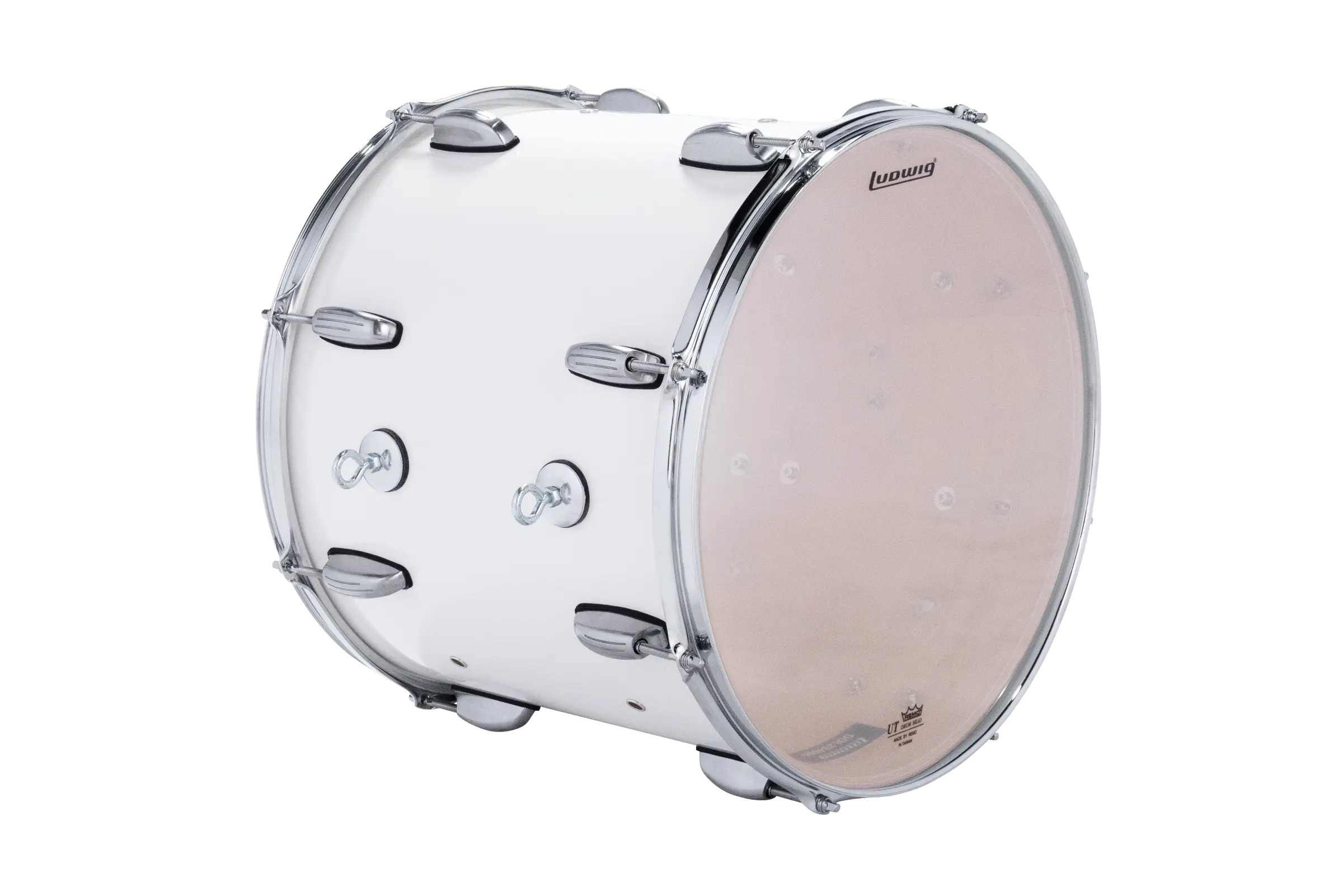 LU2CT46ACW Ludwig 14X16 ULT2 CHEST TENOR WHITE - zoomed in