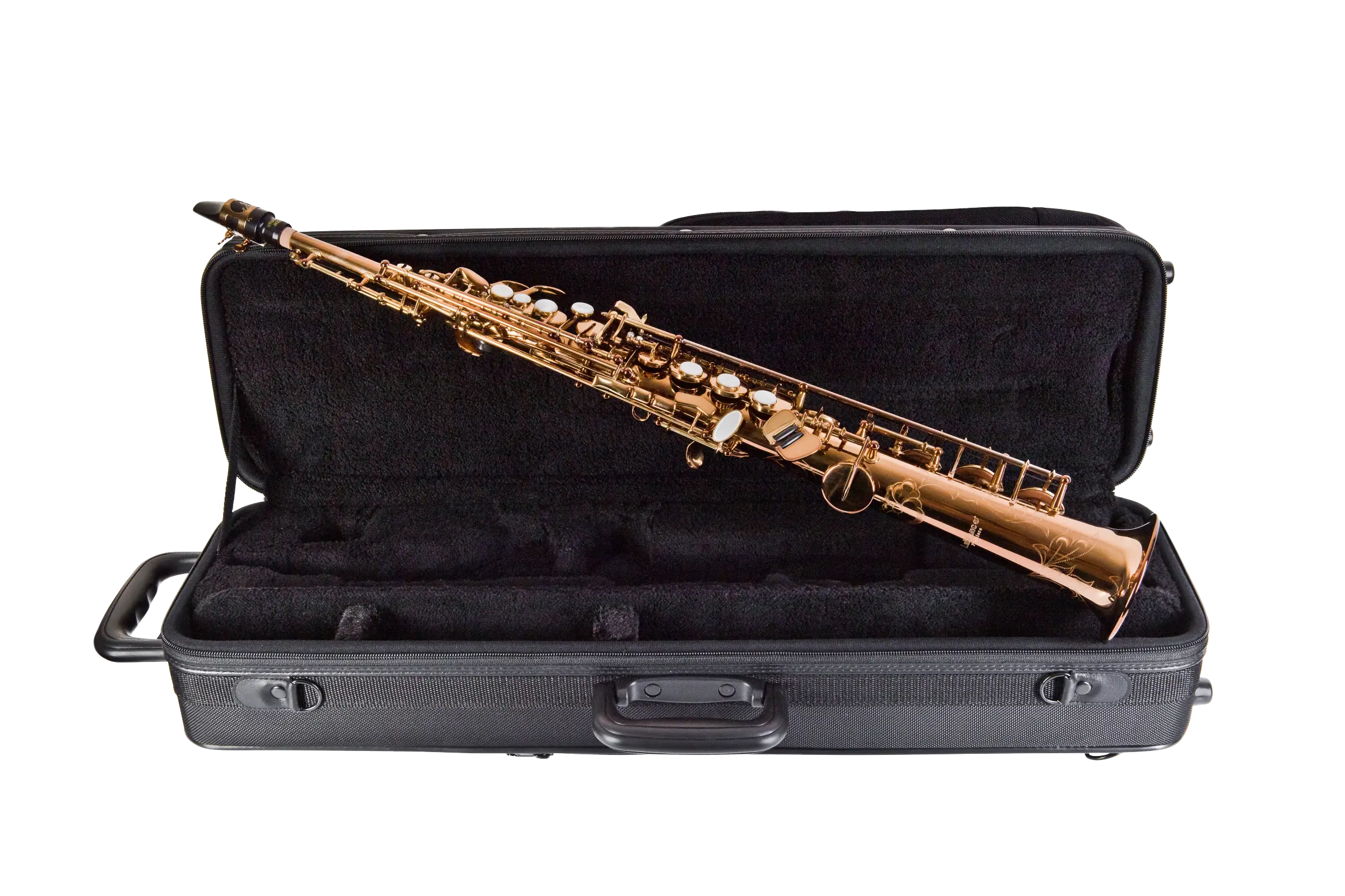 LSS711DL Leblanc Soprano Saxophone - zoomed in