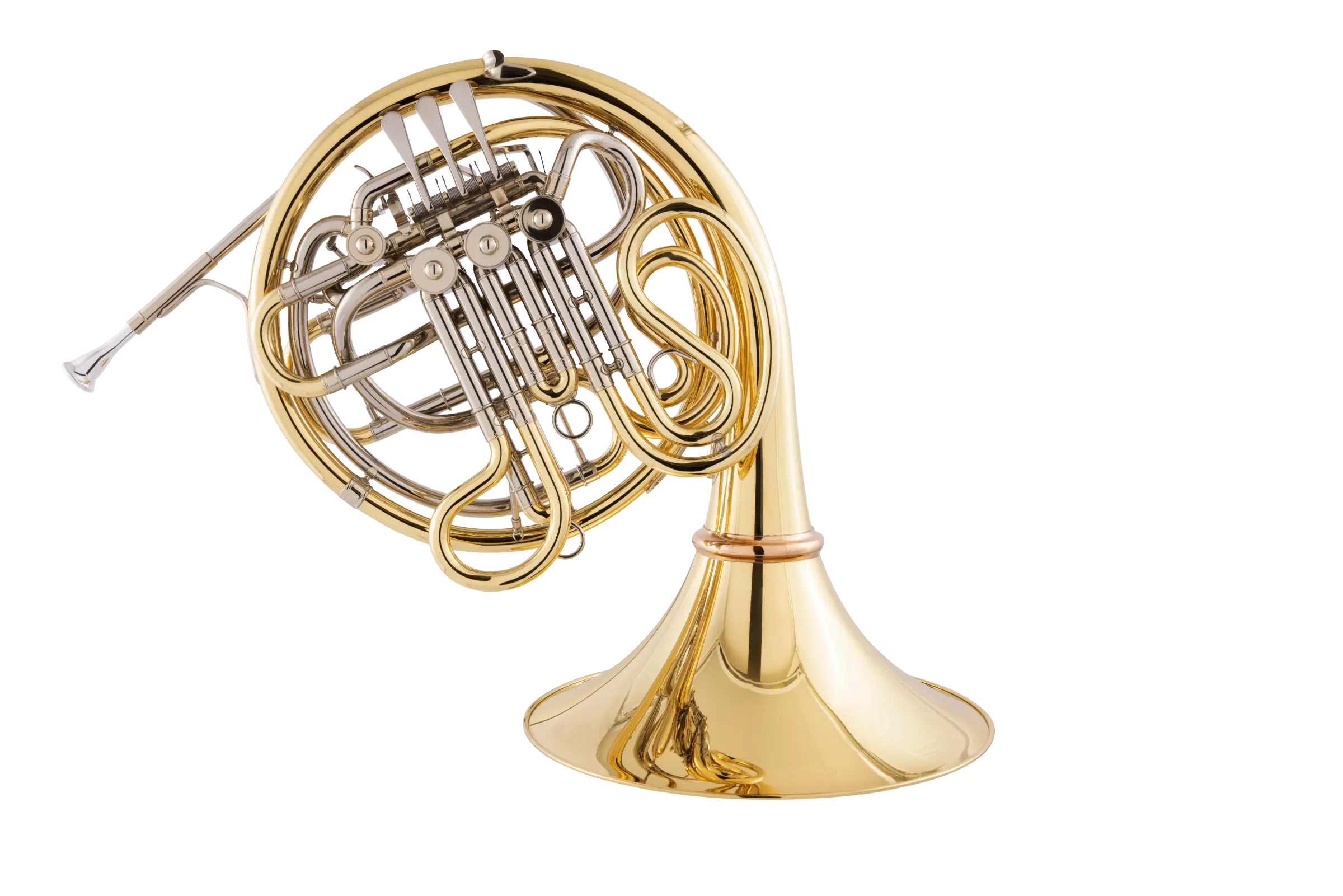 6DS Conn Artist Double Horn in F/B♭ 6DS with Screw Bell - zoomed in