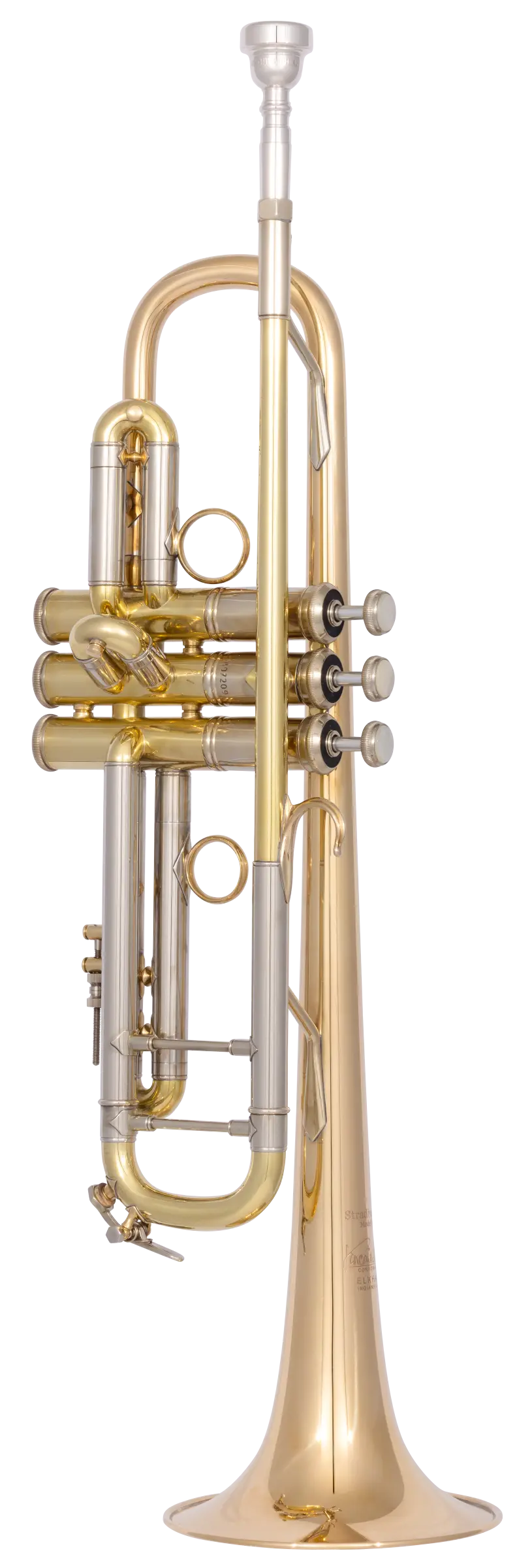 190L65GVU Bach Professional Trumpet - zoomed in
