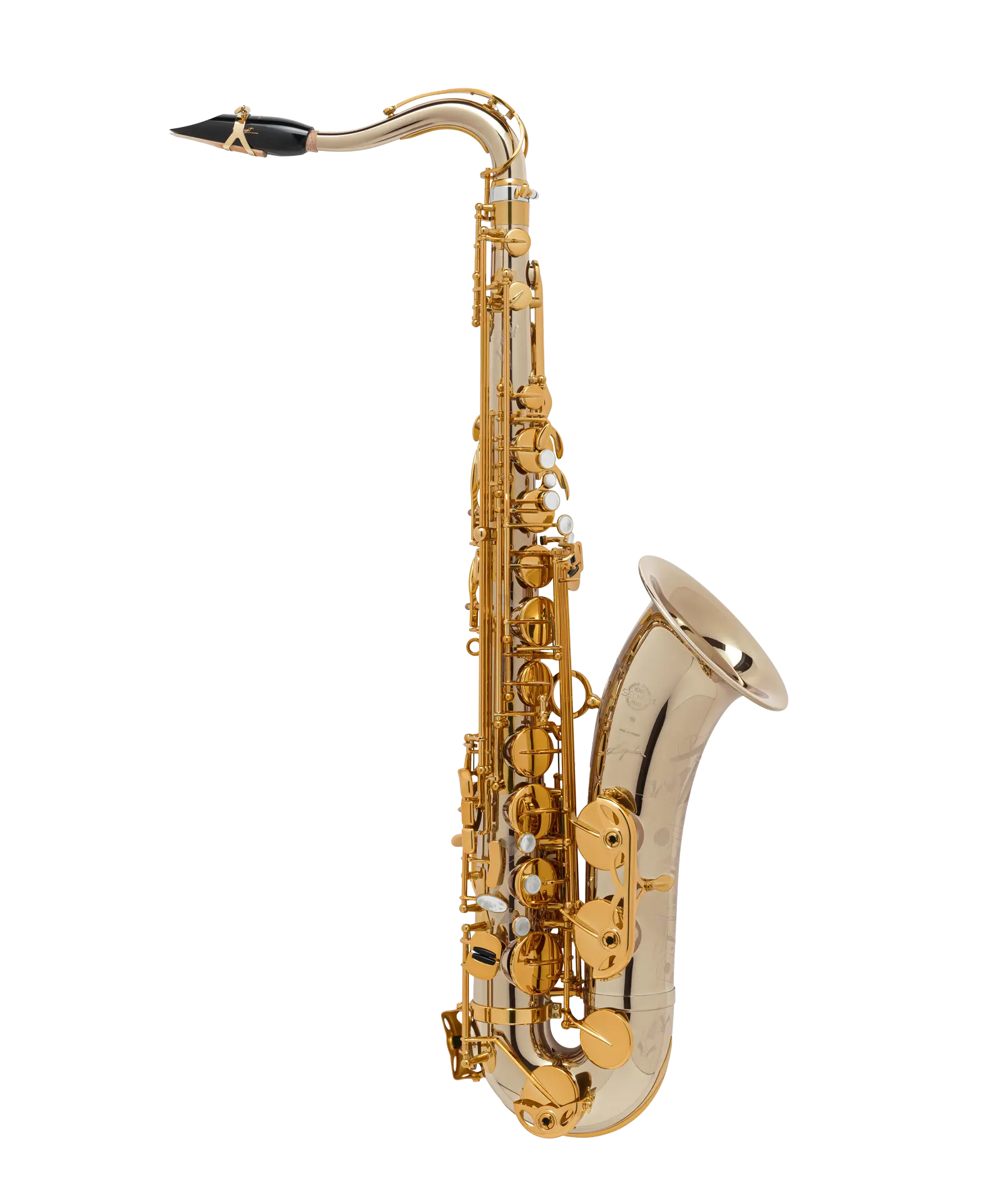 84SIGA HSP Professional Tenor Saxophone - zoomed in
