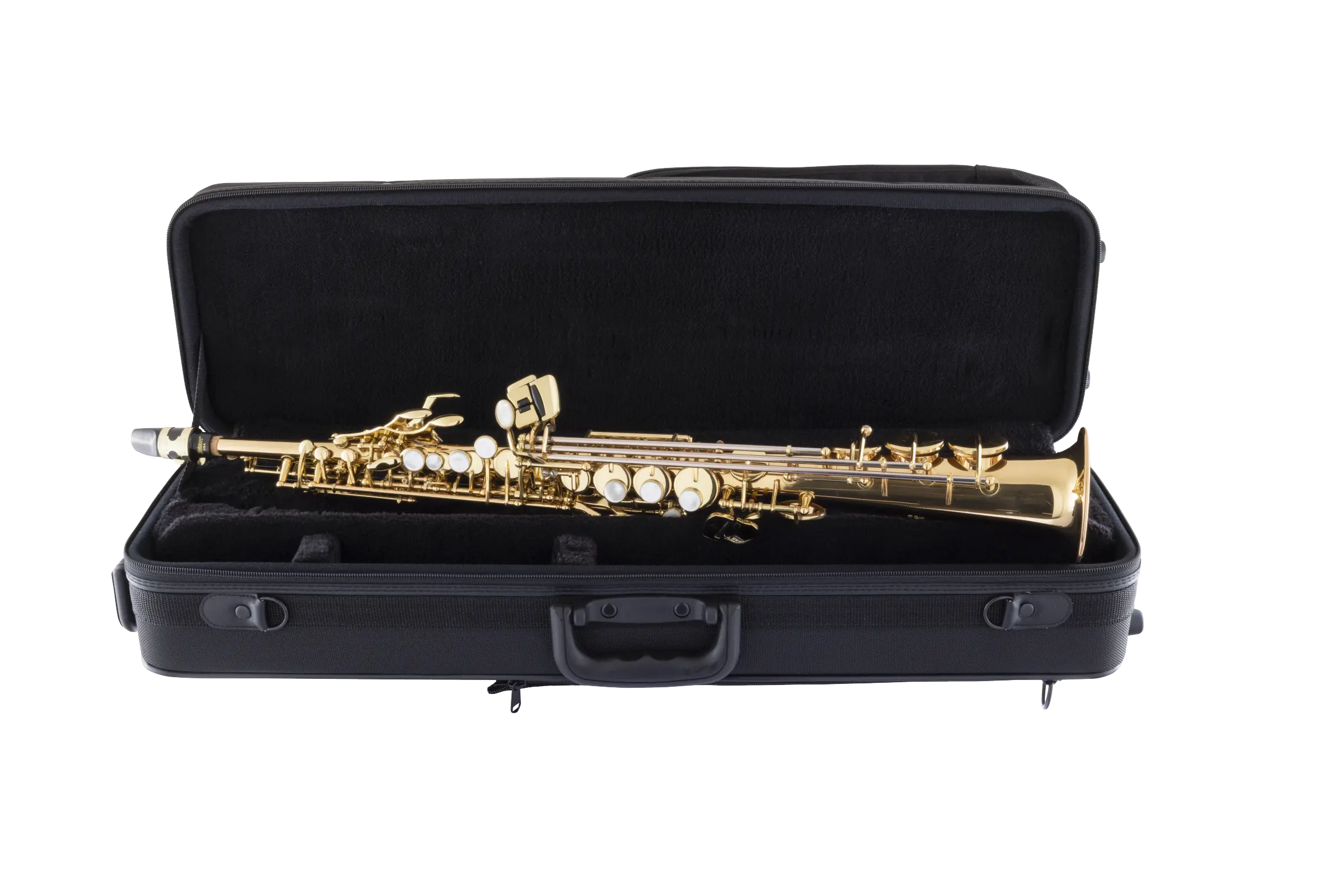 SSS511 Selmer Intermediate Soprano Saxophone - zoomed in