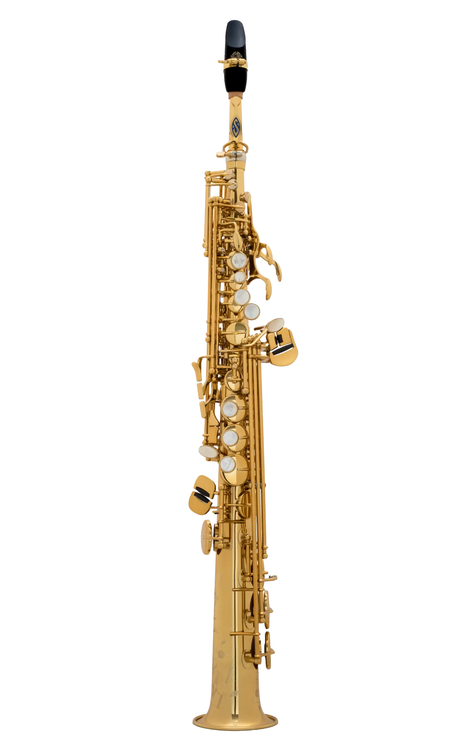 81SIG Henri SELMER Paris Signature Professional Soprano Saxophone - zoomed in