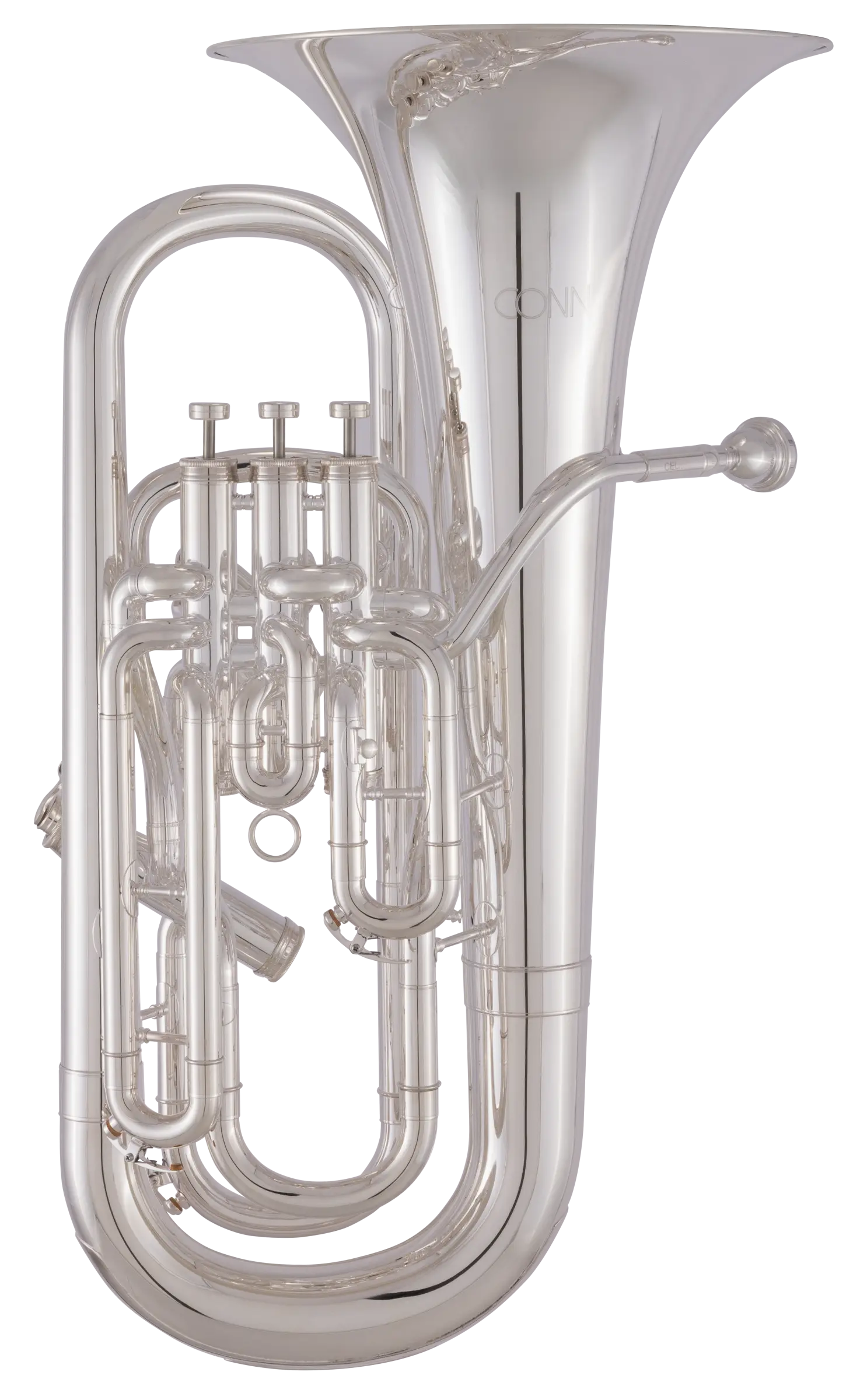 CEU611S Conn Professional Euphonium - zoomed in