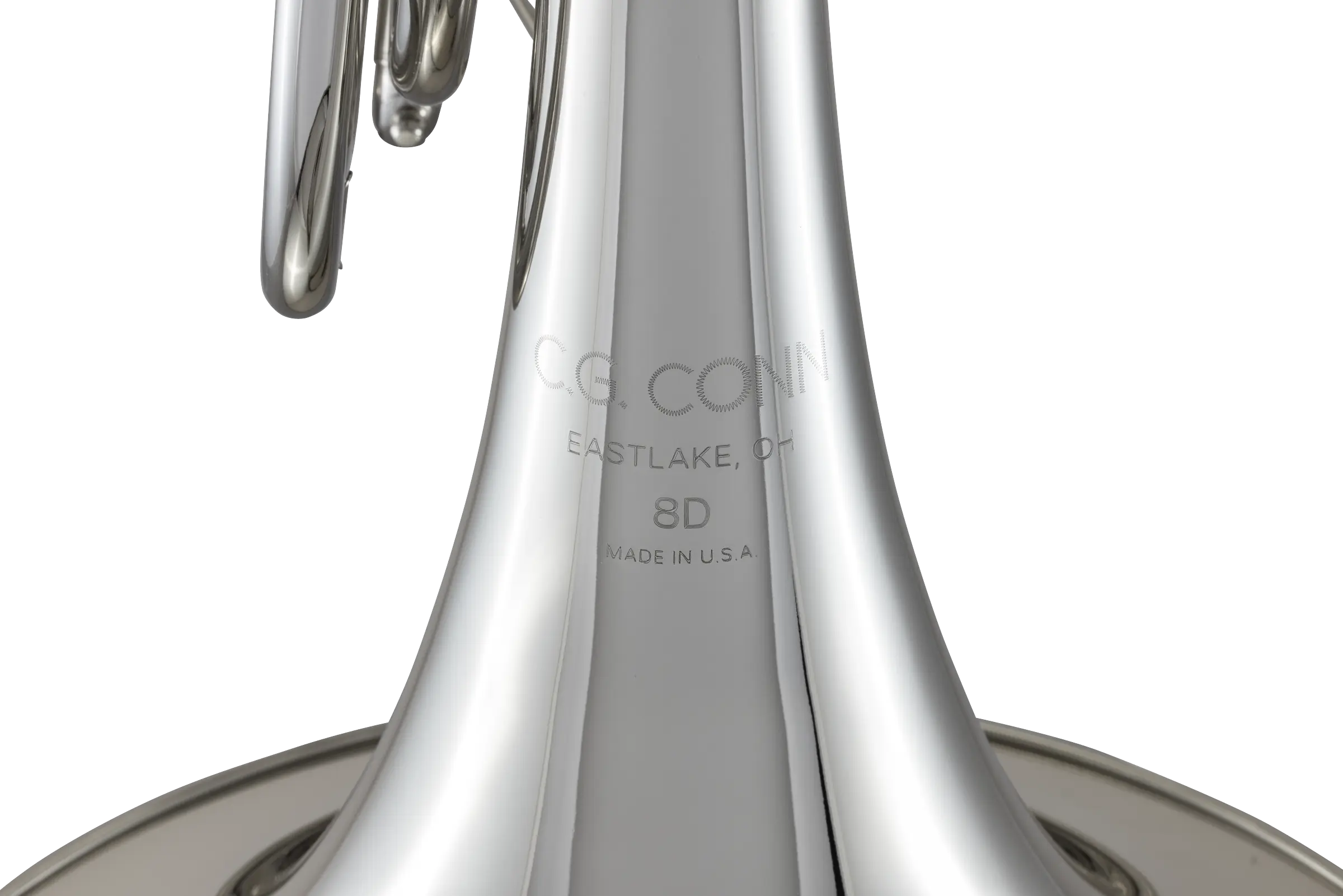 8D Conn Professional French Horn - zoomed in