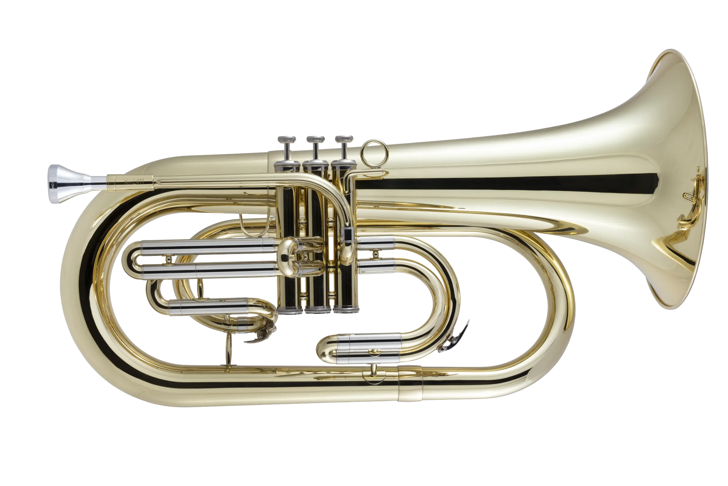 KME411 King Marching Euphonium - zoomed in