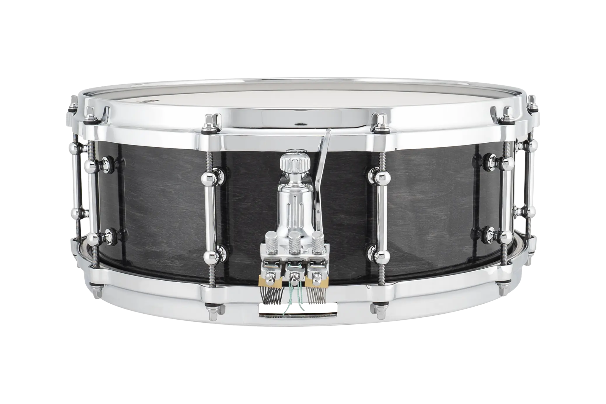 LCS514TD0Y Ludwig Concert Charcol grey 5x14 Snare drum C - zoomed in