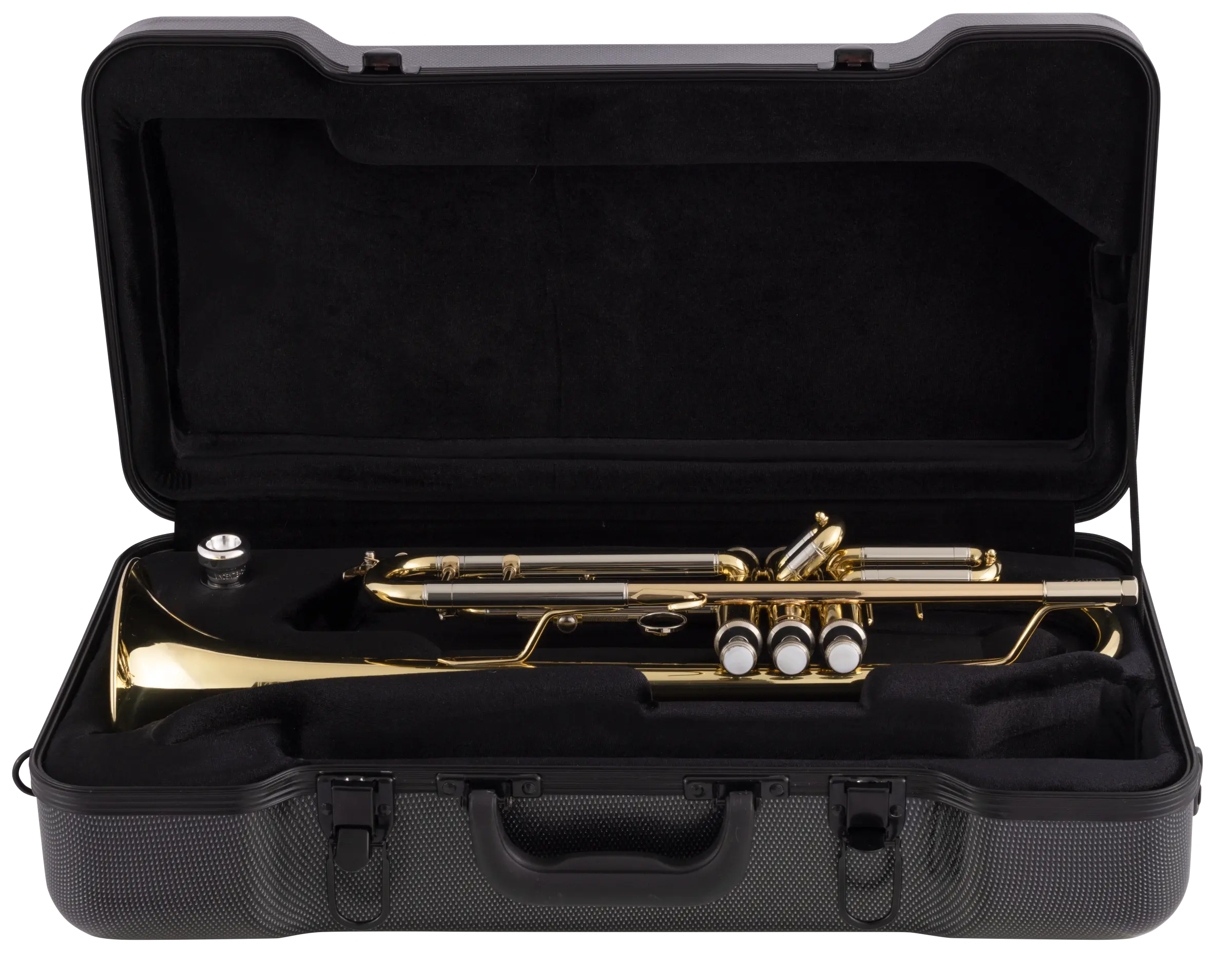 BTR302 Bach Bb Trumpet - zoomed in