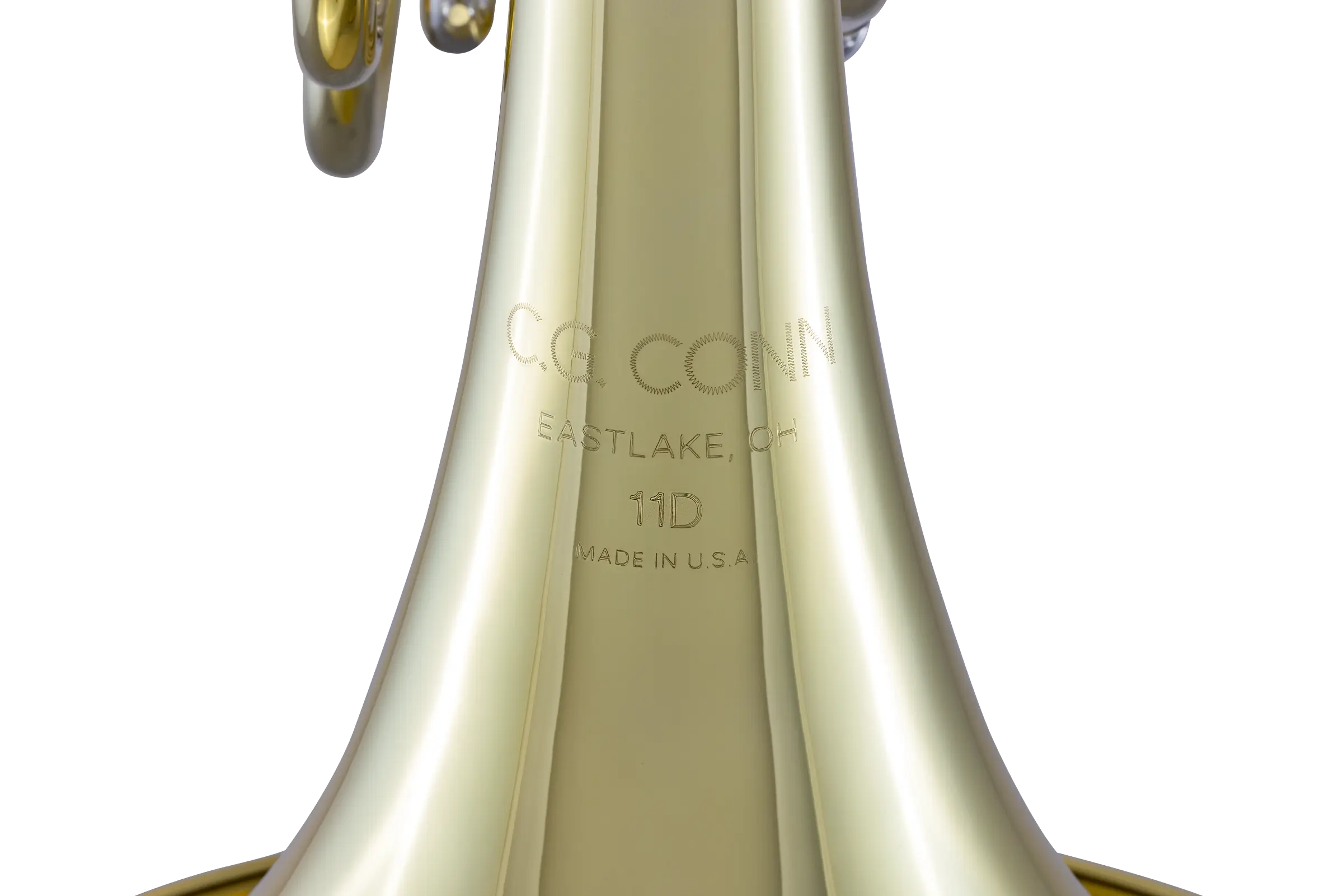 11DN Conn Professional French Horn - zoomed in
