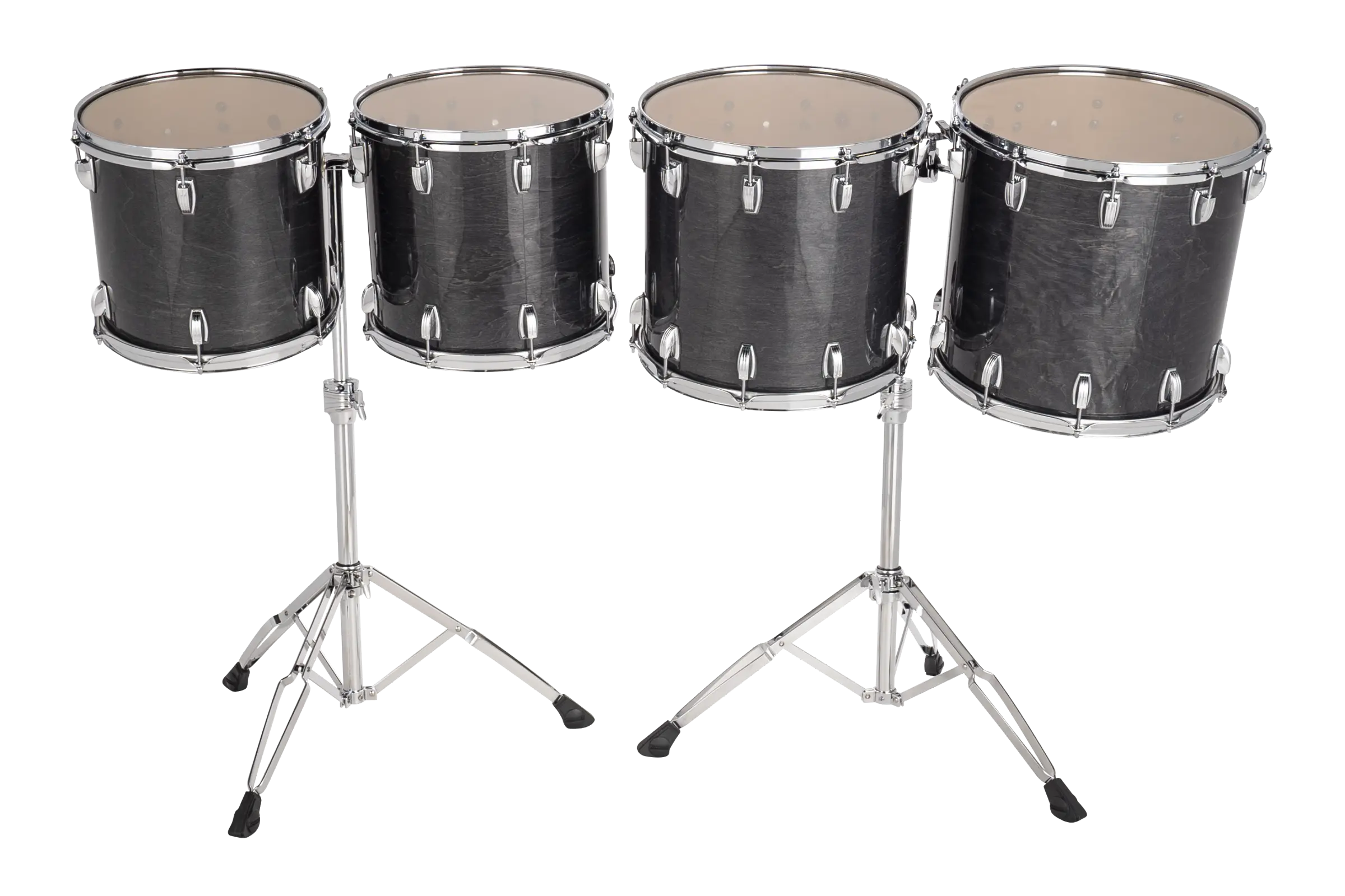 LECTD36TRY Ludwig Concert Double Head Toms Low Range Charcoal Grey B - zoomed in
