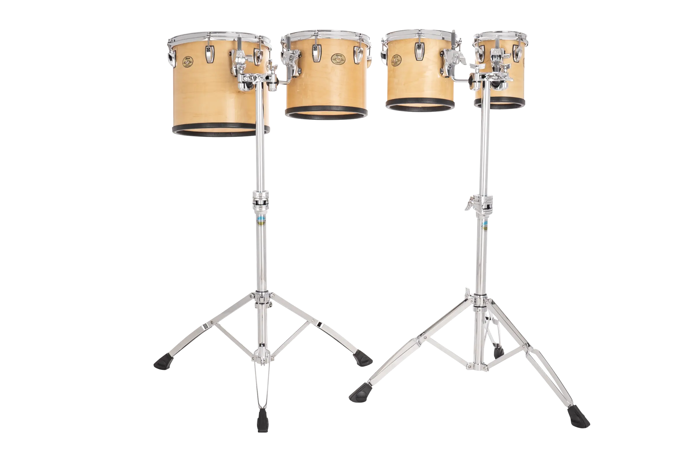 LECTD62TRSN Ludwig Concert Toms High Range Satin Natural A - zoomed in