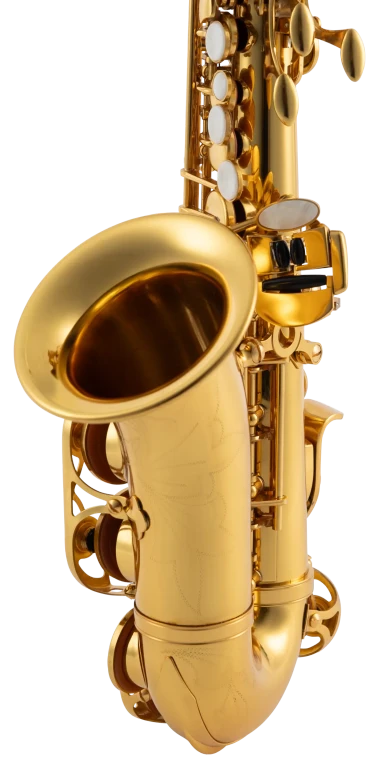 LSC311 Leblanc Beginner Curved Soprano Saxophone Bell Engraving