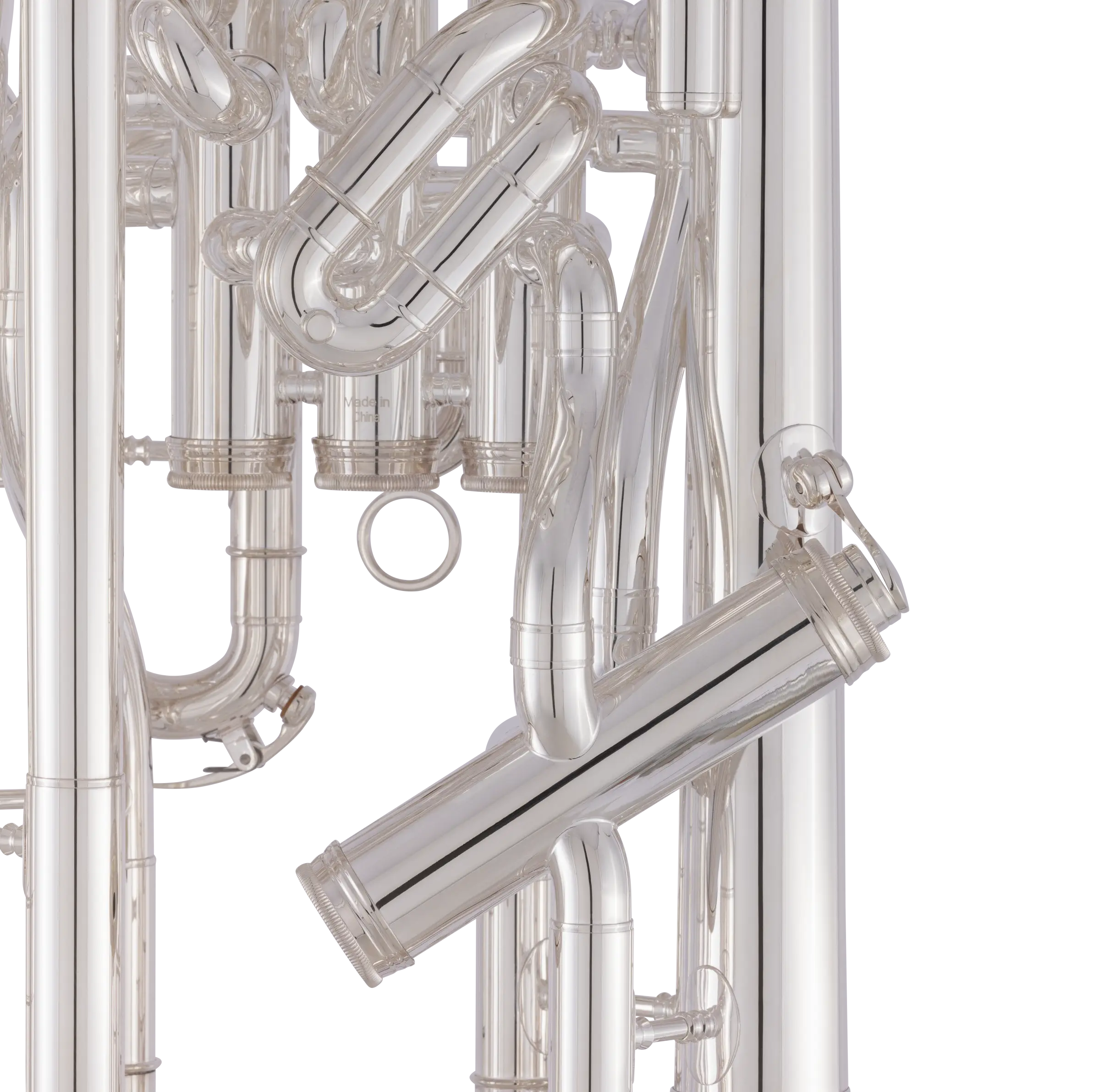 CEU611S Conn Professional Euphonium - zoomed in