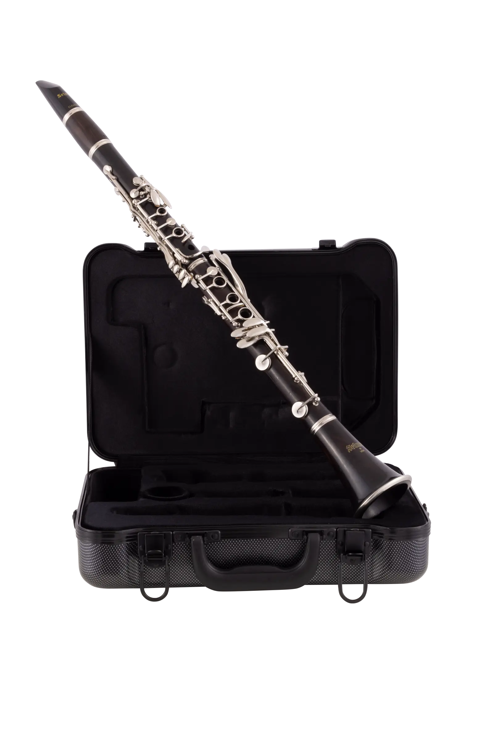 SCL411N Selmer Student Clarinet - zoomed in