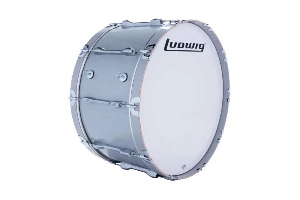 LU2MB28ACG Ludwig 14X28 ULT2 BASS DRUM GRAY