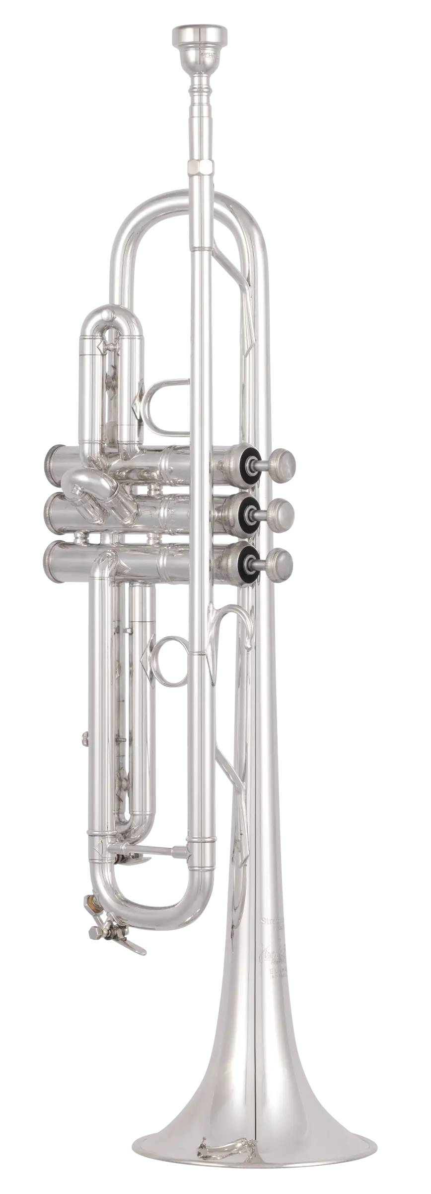 190SM37X Bach Professional Trumpet - zoomed in