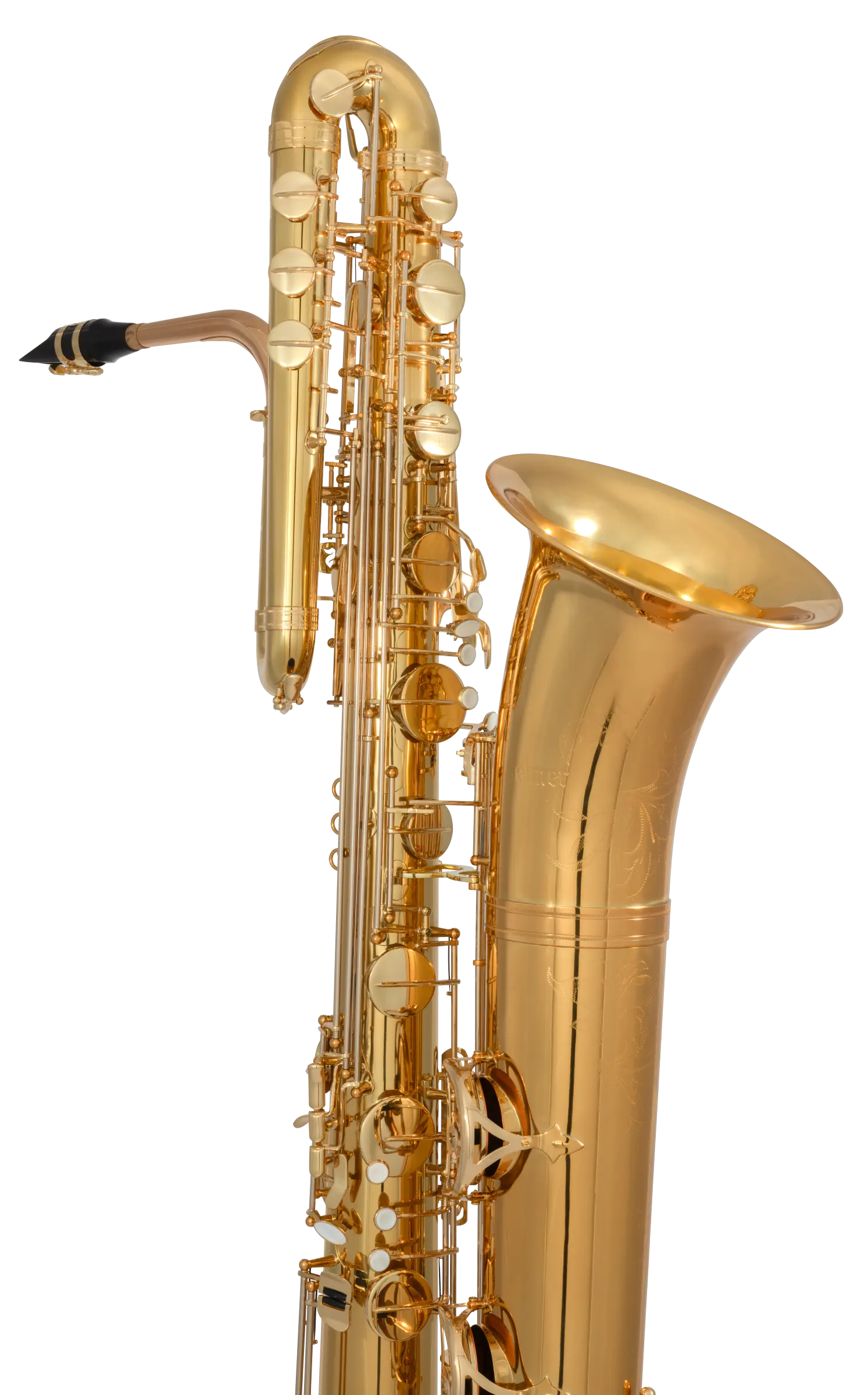 SBX511 Selmer Advanced Bass Saxophone - zoomed in