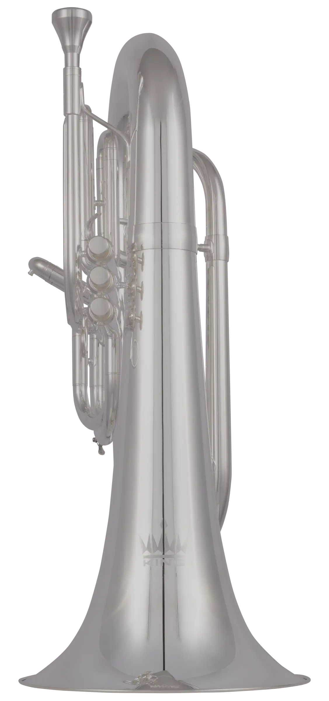 KME411s King Advanced Marching Euphonium - zoomed in