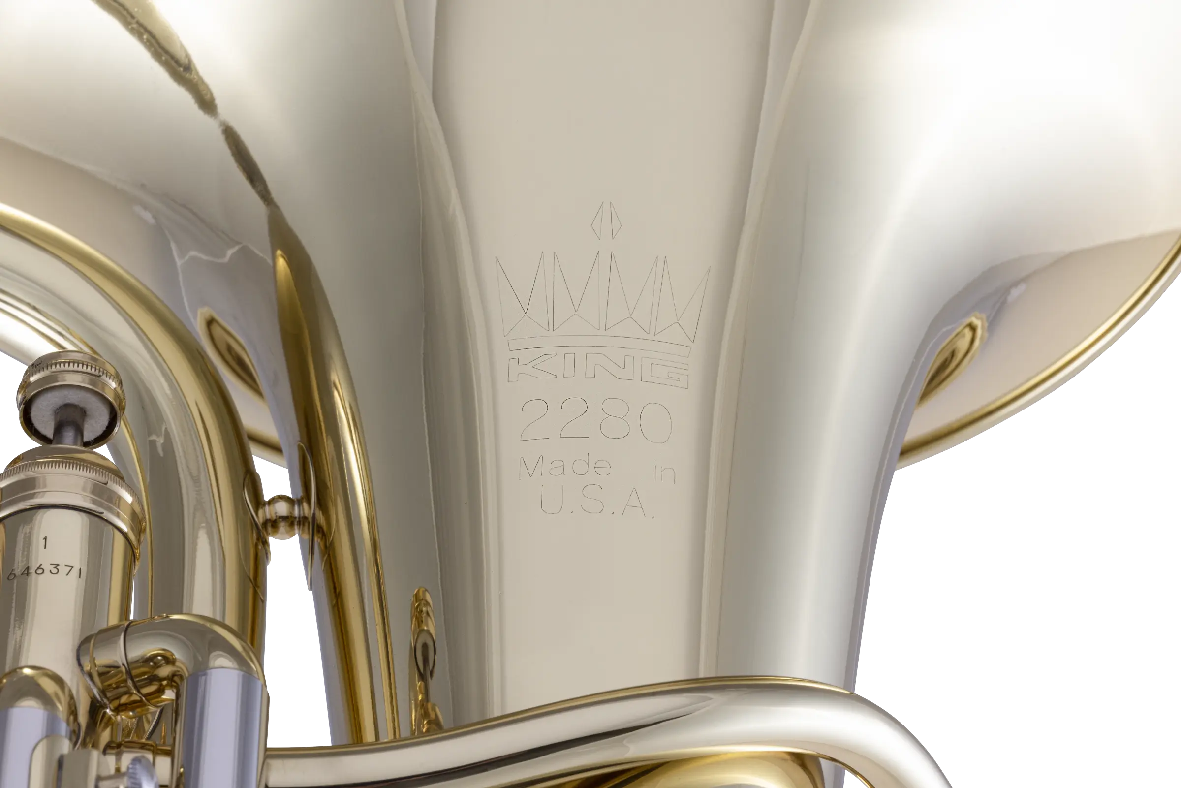 2280 King Professional Euphonium - zoomed in