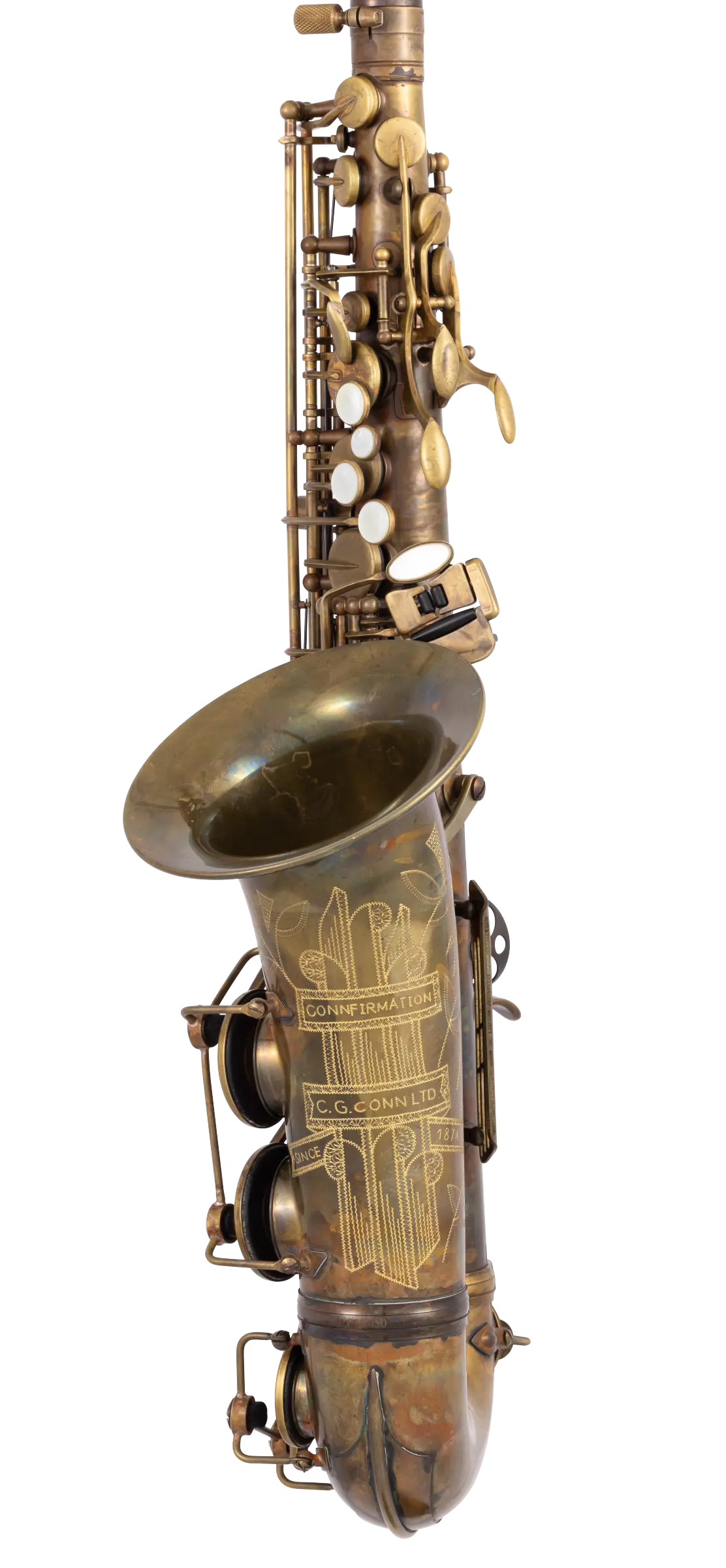 CAS811LTD150 Conn Ltd Professional Alto Saxophone - zoomed in