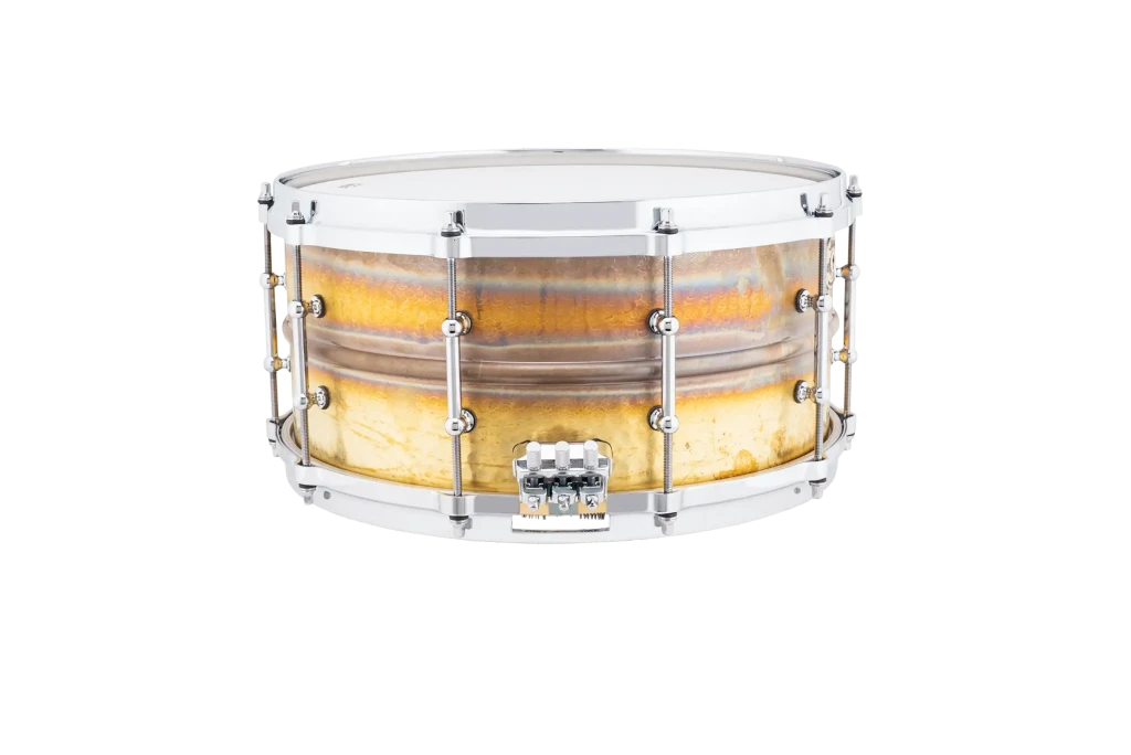 LCS6514BKTD Ludwig Concert 6.5x14 Snare Drum Hammered Brass