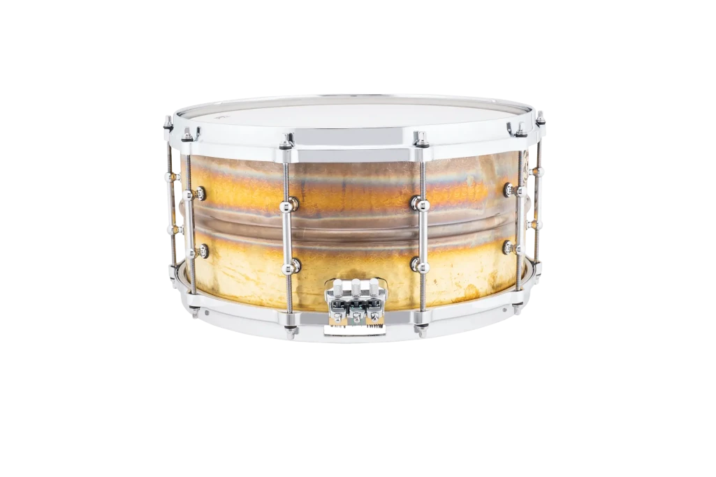 LCS6514BKTD Ludwig Concert 6.5x14 Snare Drum Hammered Brass