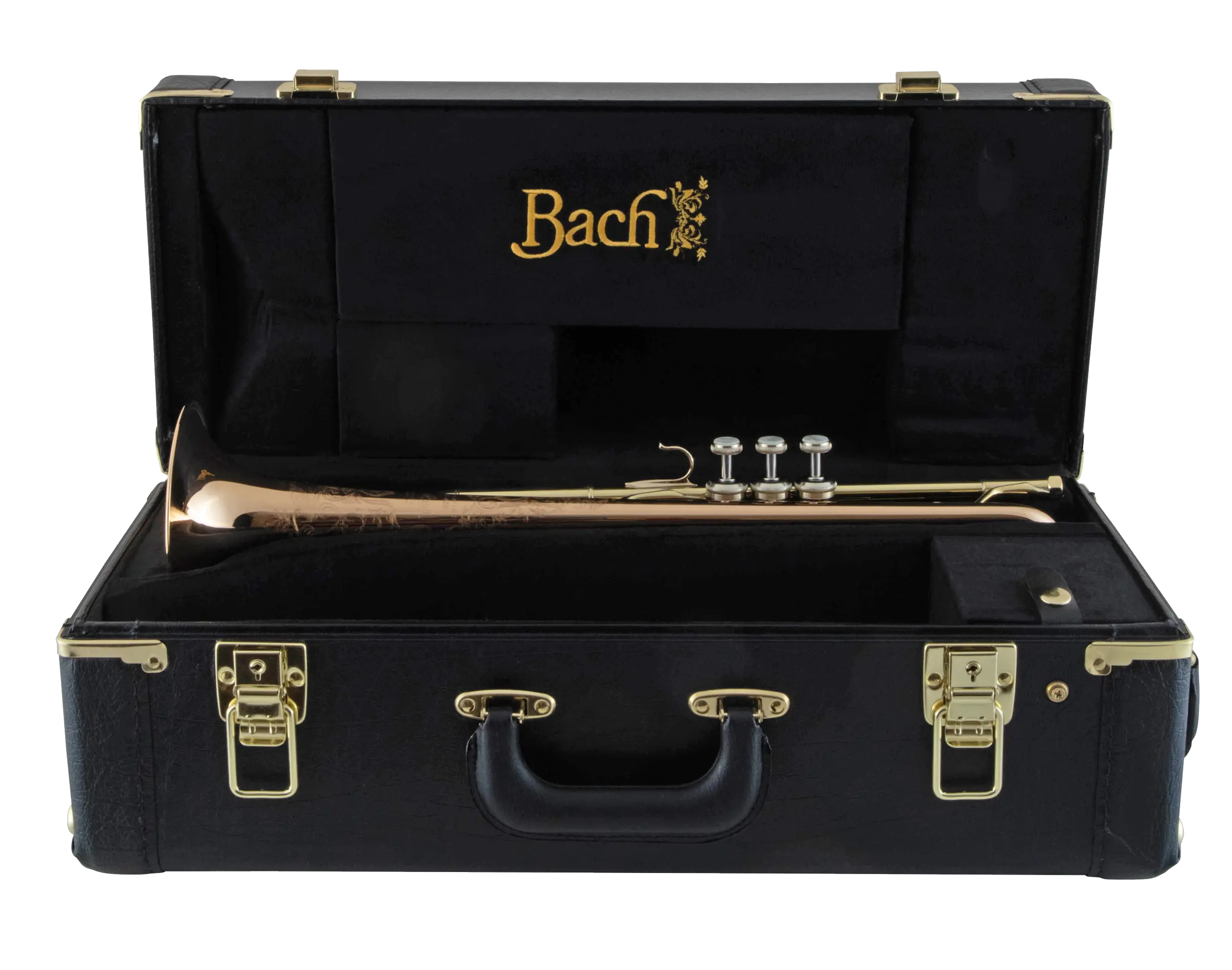 LR19043B Bach LacquerFinish Trumpet Ic Fr Hz Fs2 - zoomed in